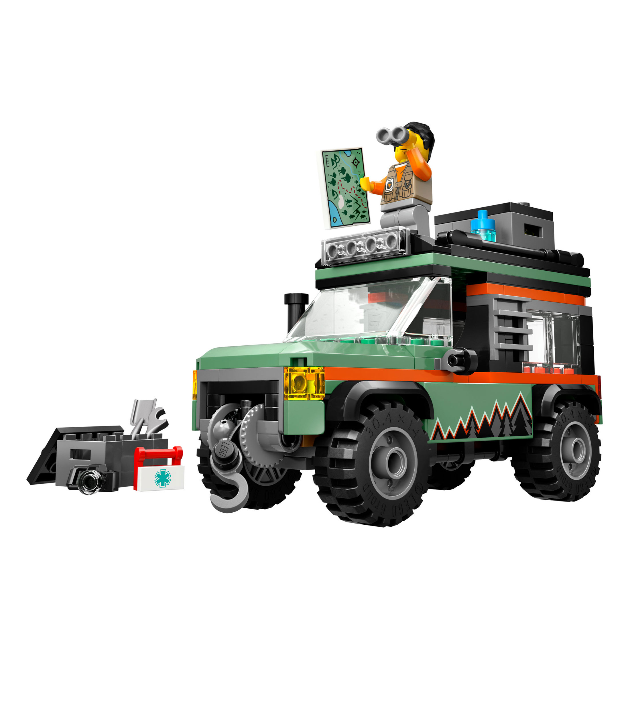 Lego City Vagoneta Todoterreno 4x4 de Montana 60447