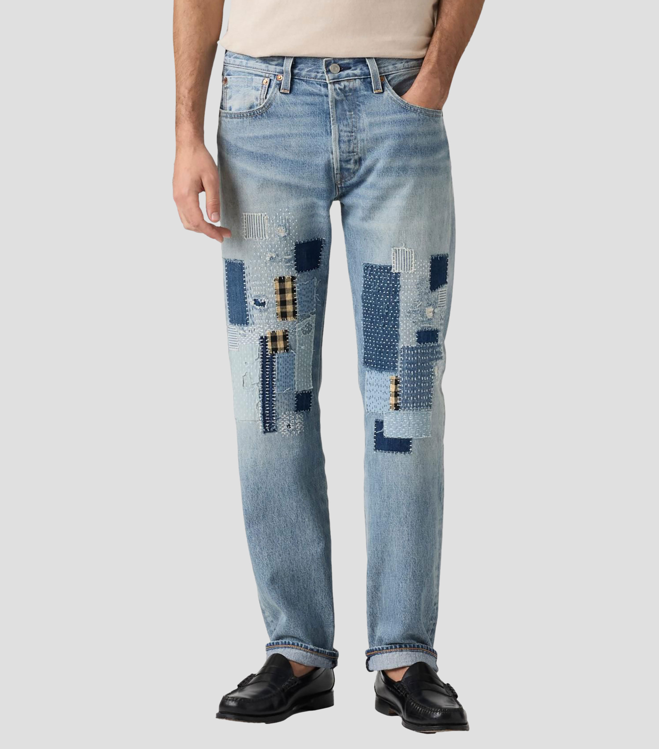 Jeans regular Hombre