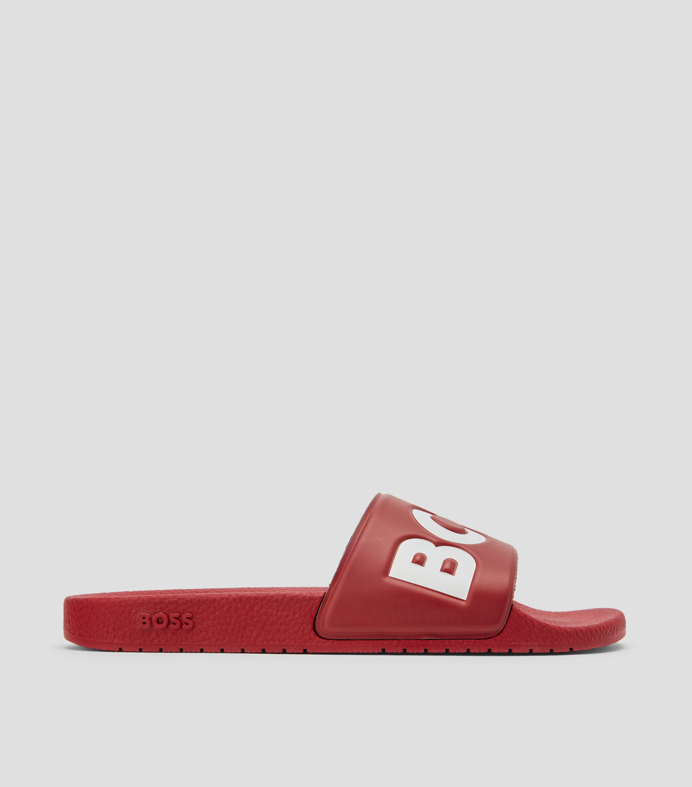 Sandalias fabricadas en Italia con detalle de logo grande Hombre