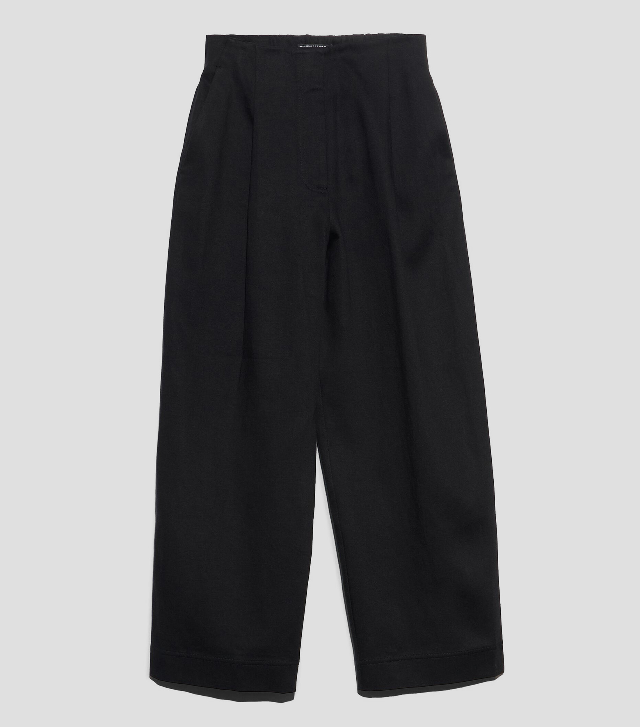 Pantalón recto pinzas Mujer