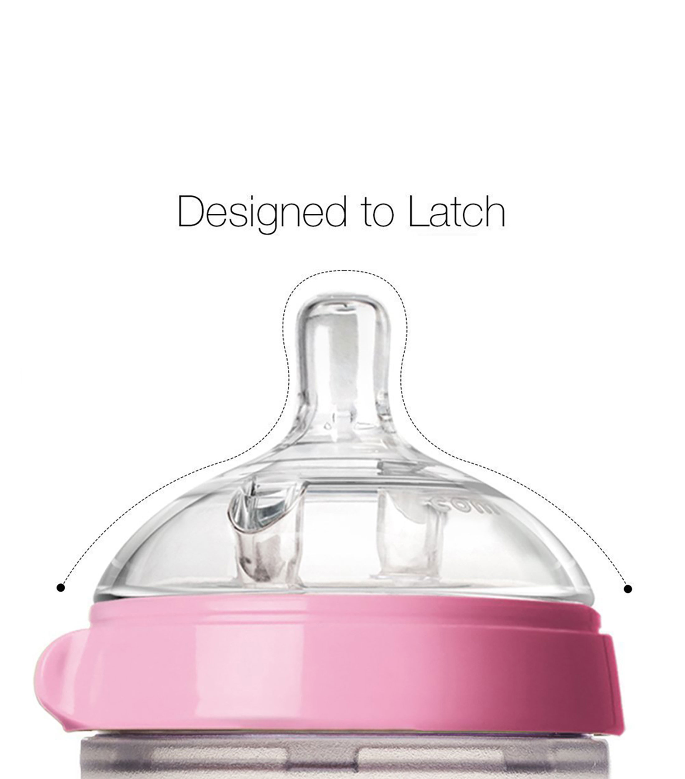 Biberon 150 ml Rosa
