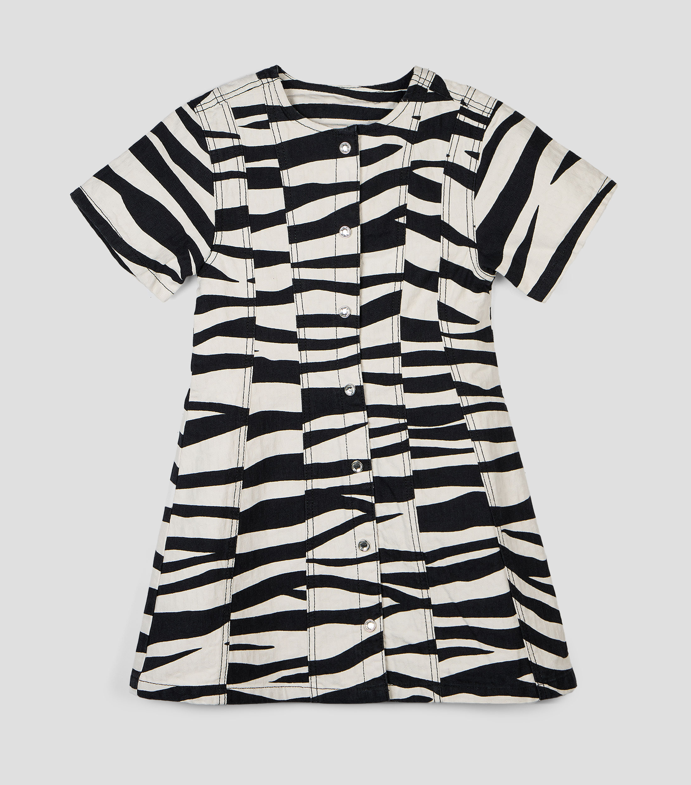 Vestido con franjas Niña