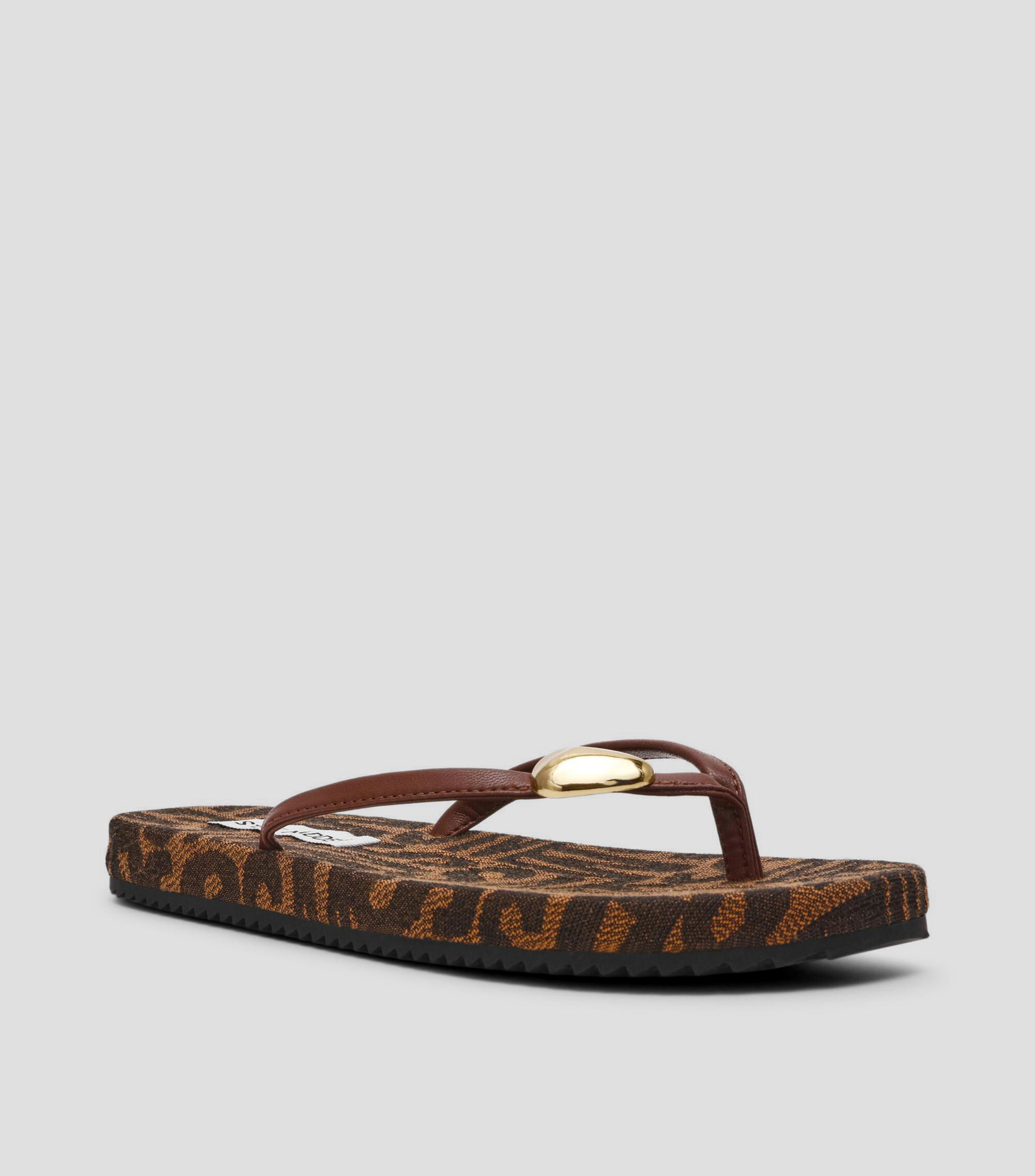 Sandalias con plataforma bajo ancho Mujer