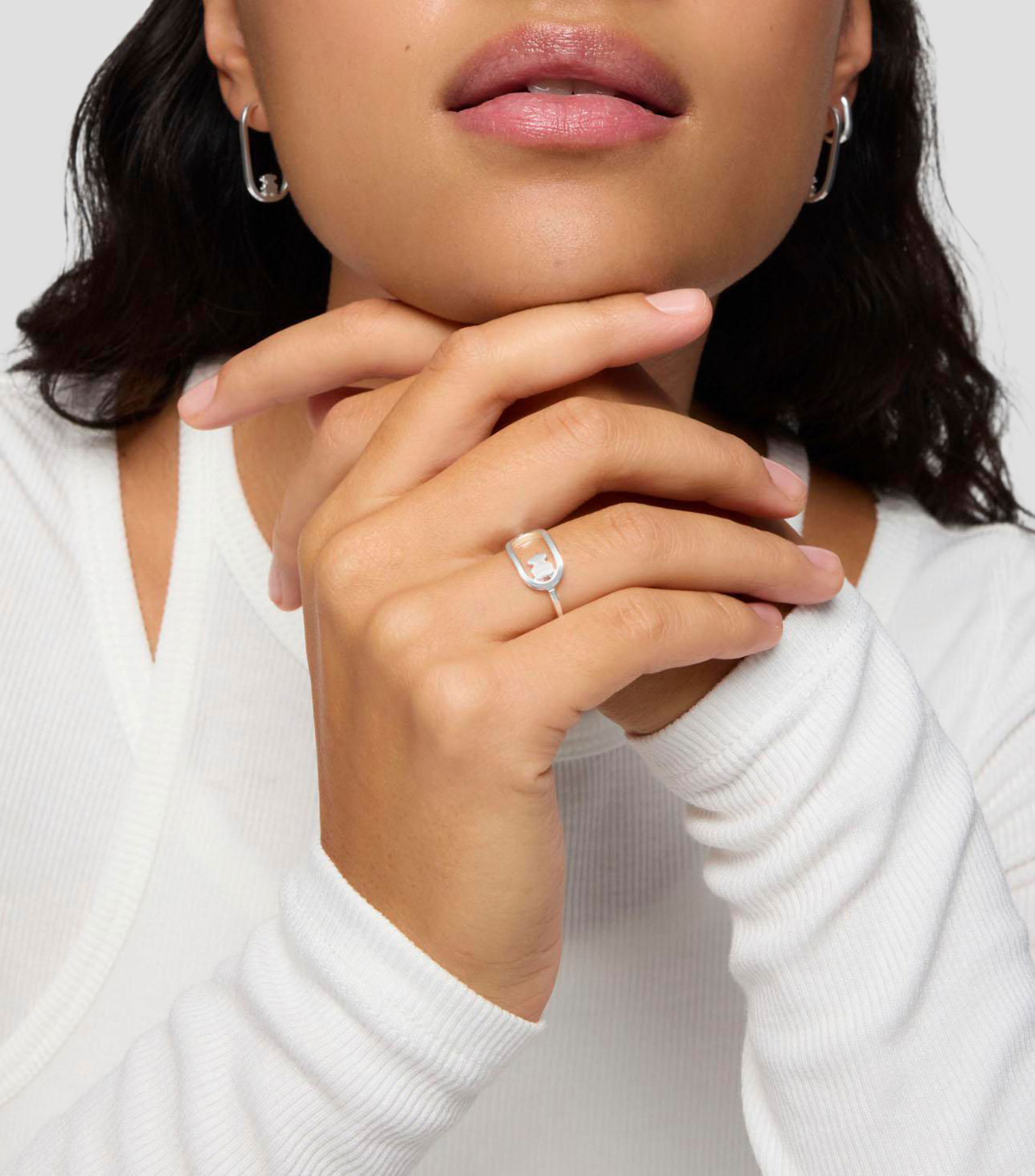 Anillo en plata Camille Mujer
