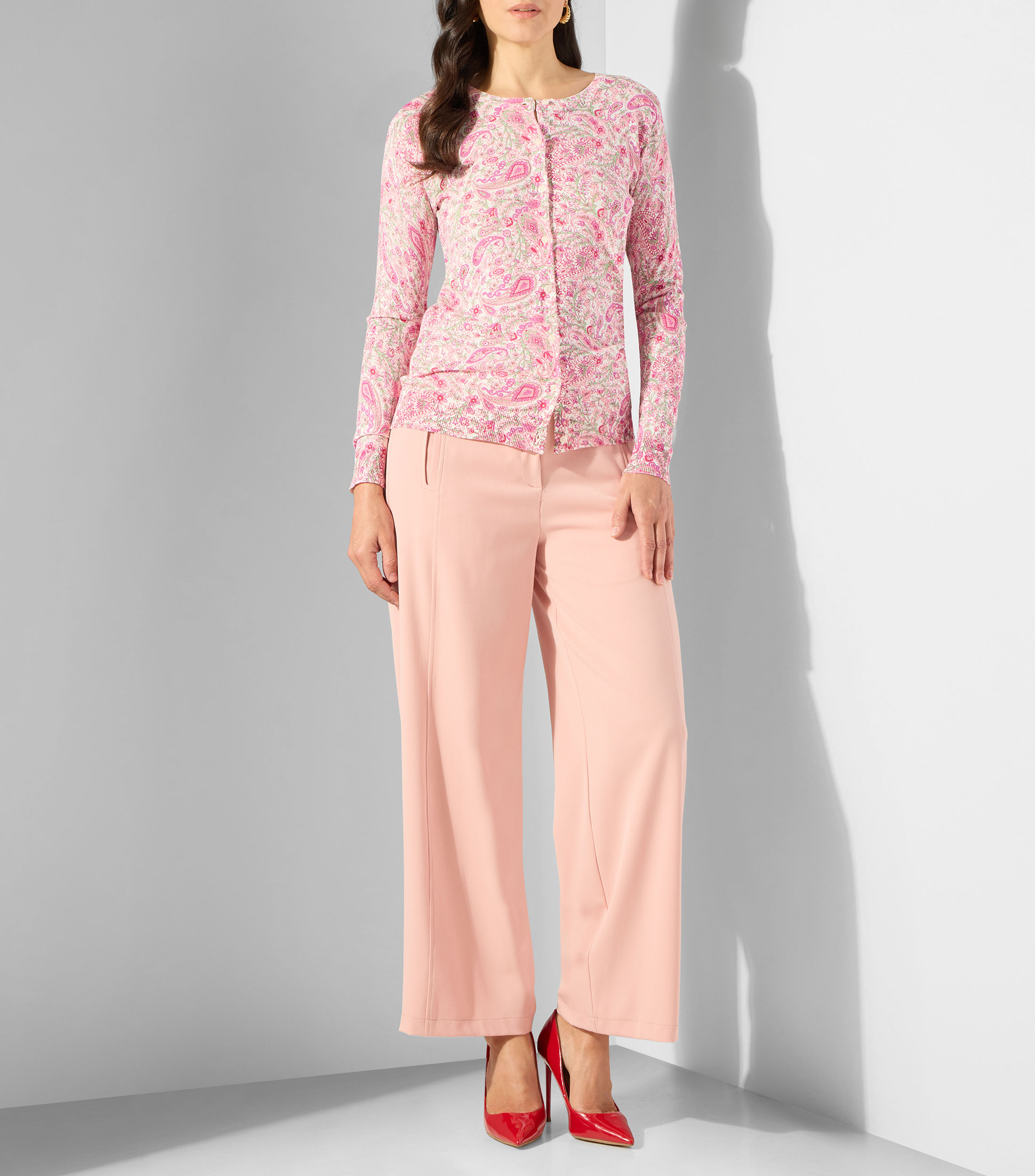 Cárdigan estampado Mujer