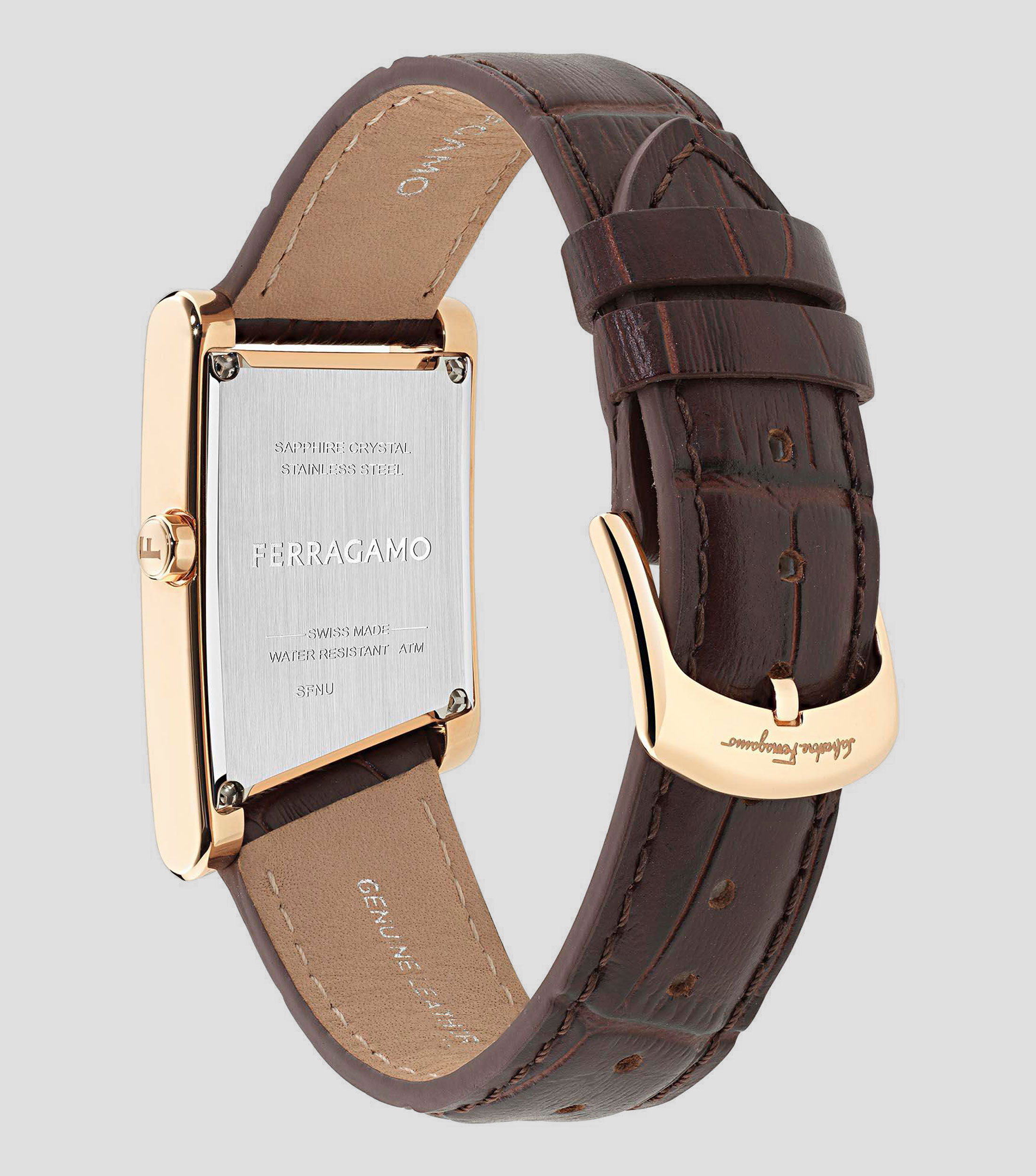 Reloj para Hombre Asymetrique casual, color Oro Rosa