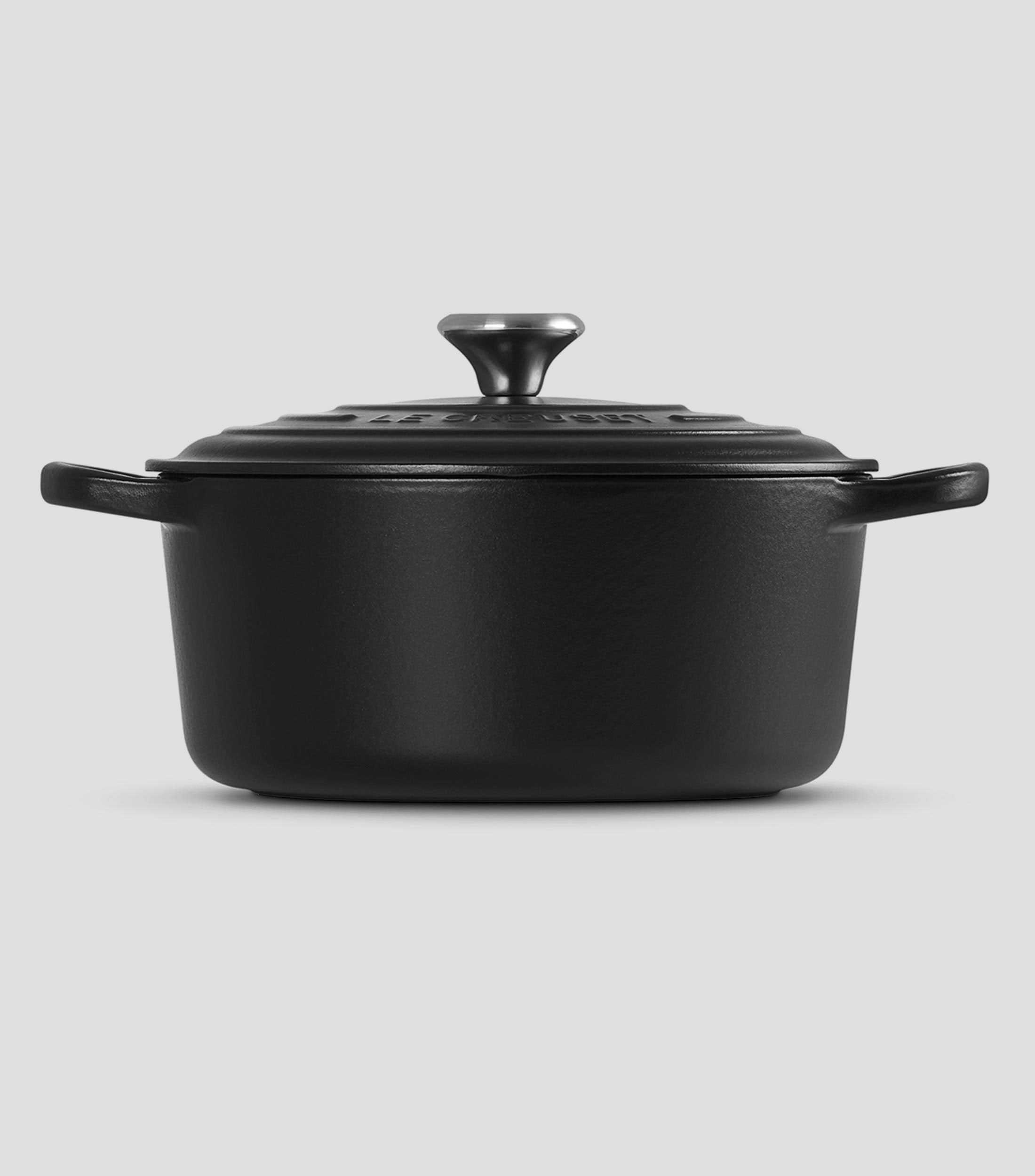 Cacerola en hierro colado 3.3 L Negra