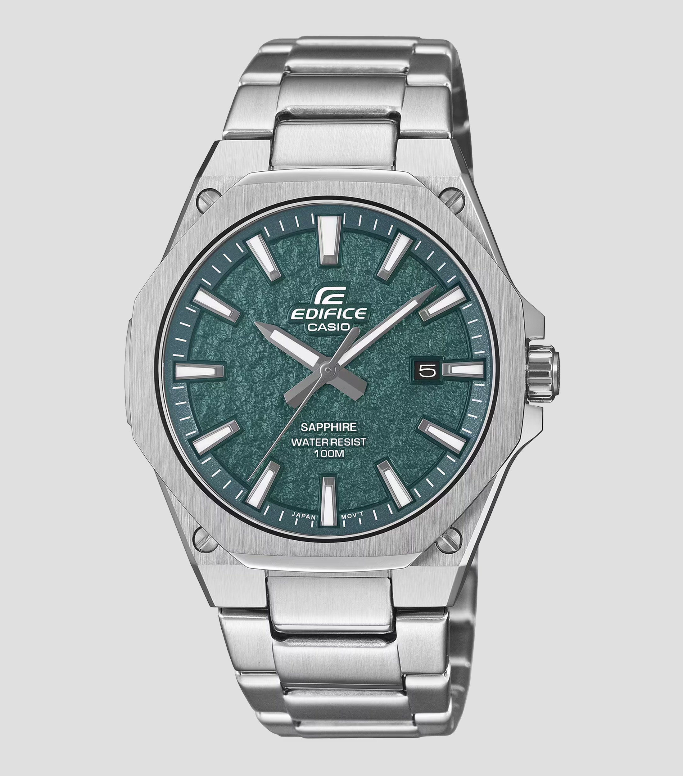 Reloj para Hombre Edifice Casual Plateado