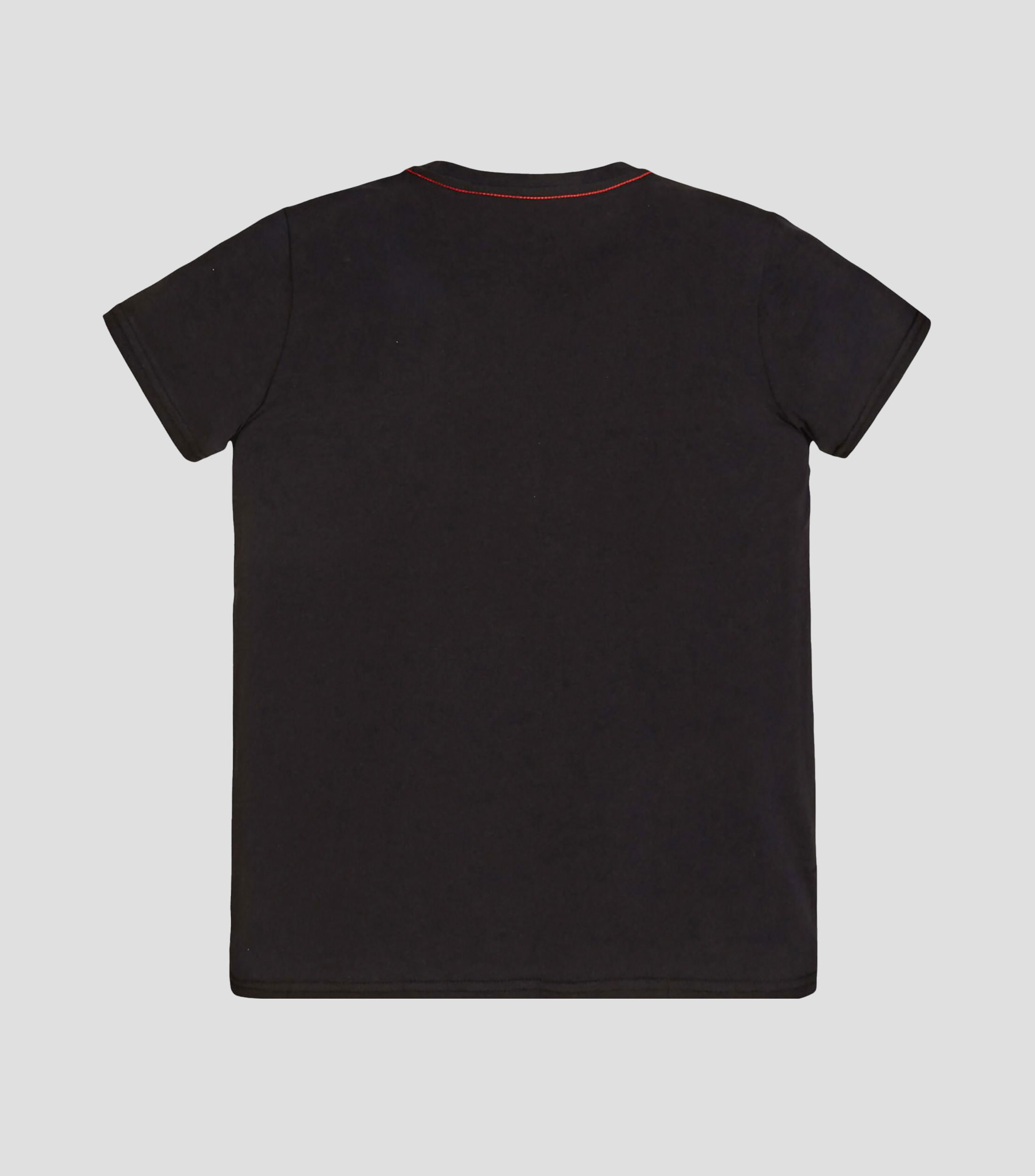 Playera de cuello redondo con manga corta estampada Niño