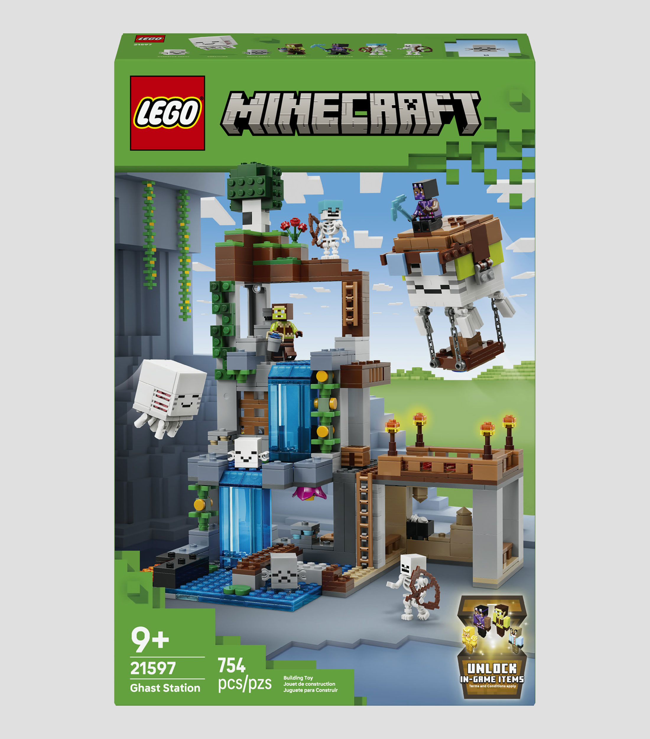 Lego Minecraft Estación de Ghasts 21597