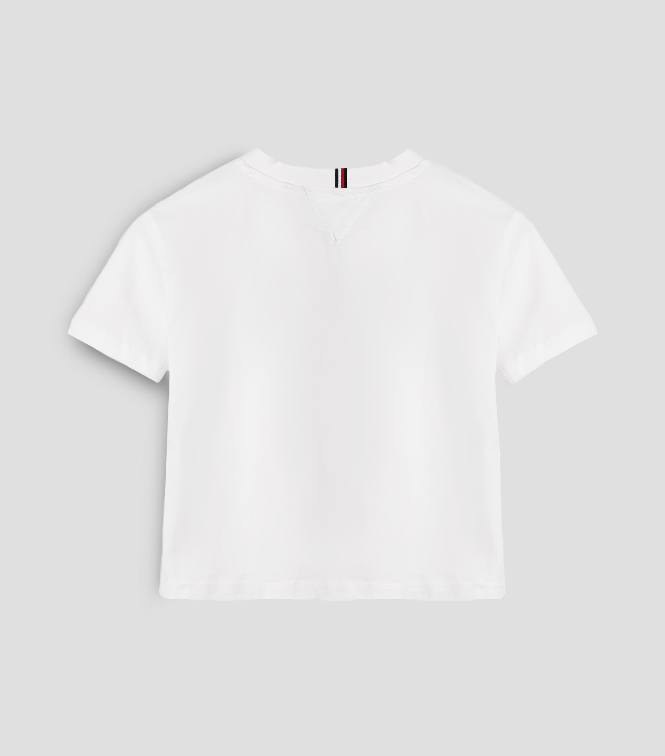 Playera cuello redondo manga corta estampada Niño