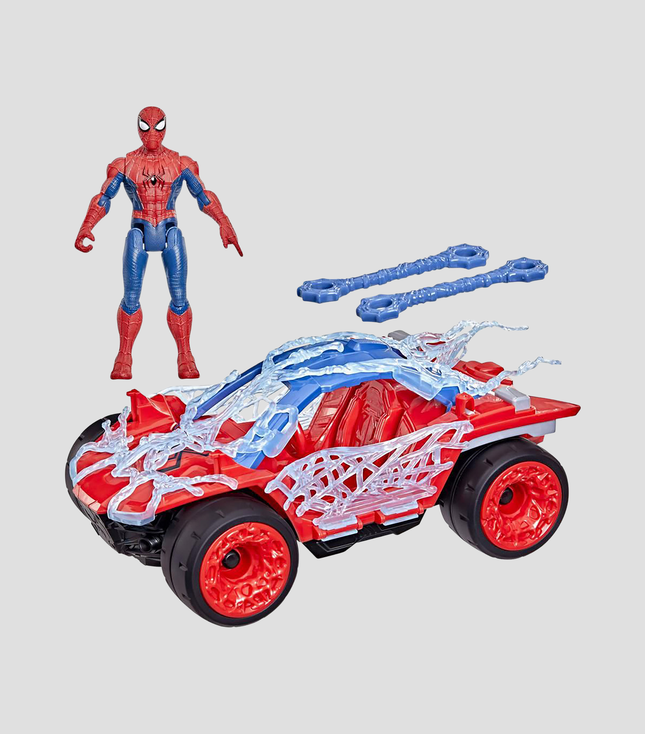 Figura de acción Spider-Man ActionVerse Stretch & Blast Buggy