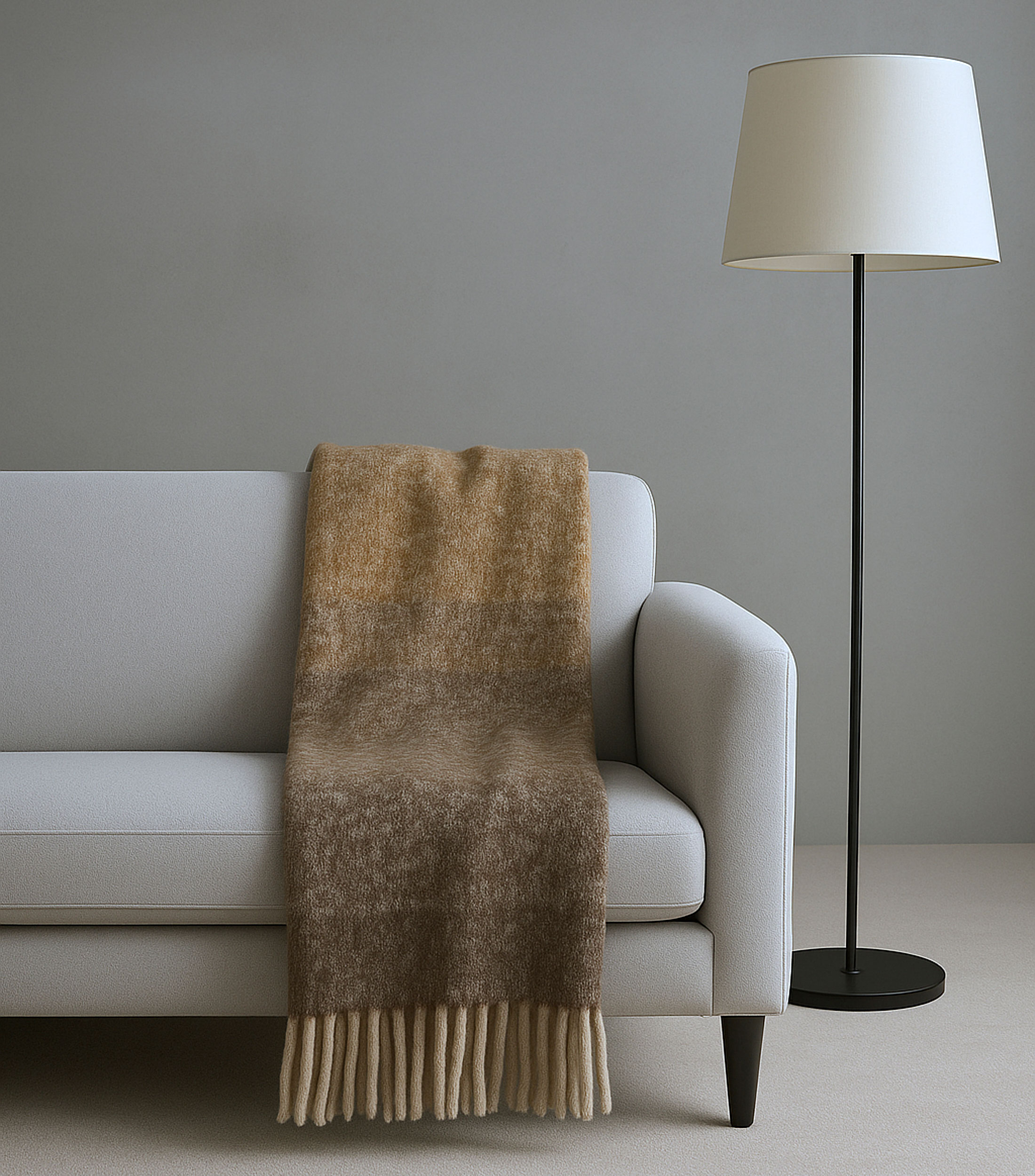 Frazada Beige