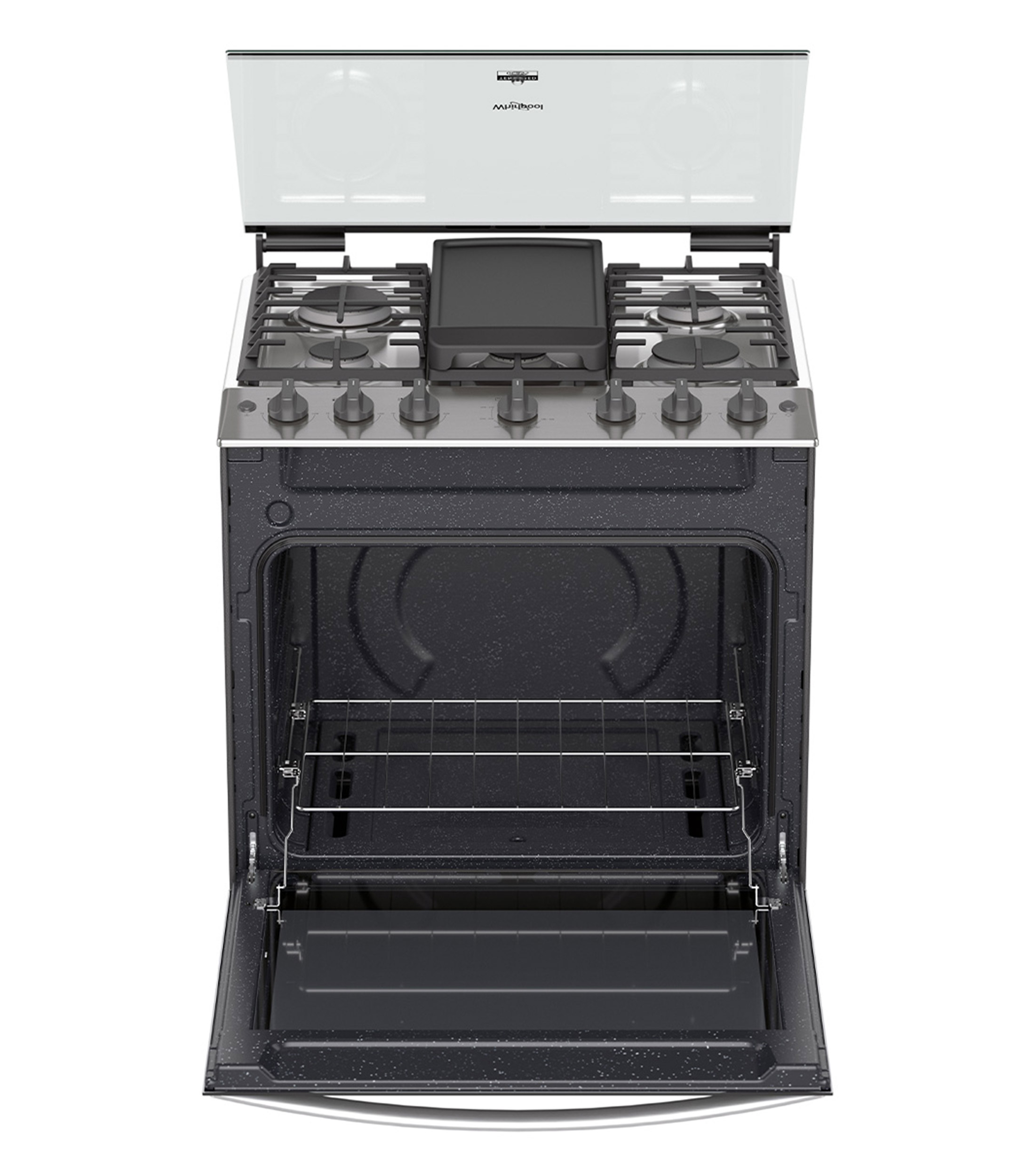 Estufa de Piso con comal de teflon a Gas, 30