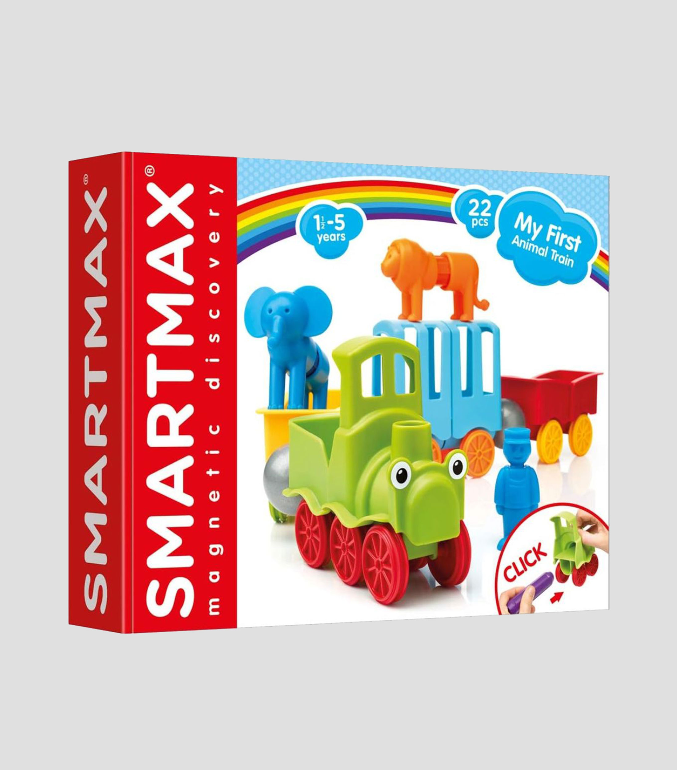 Juguetes Magnéticos Mi Primer Tren Animal SmartMax