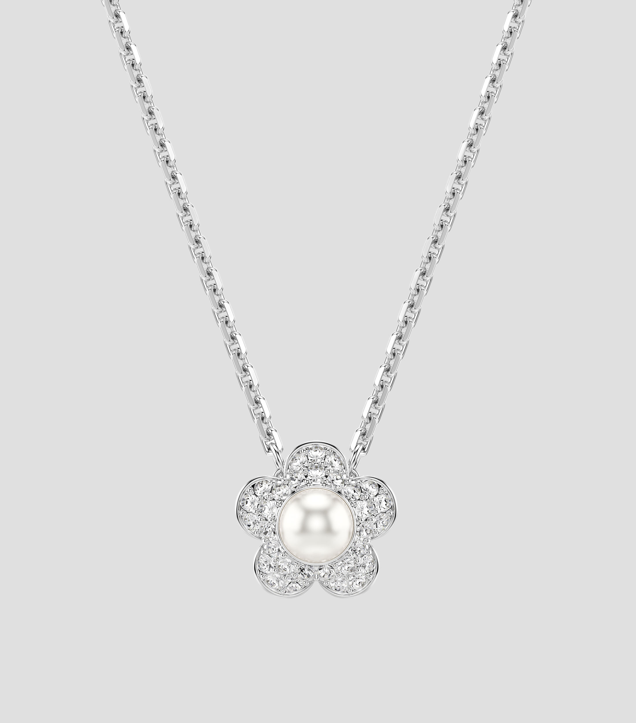 Collar Ariana Grande x Swarovski flor con perla de cristal Capsule Mujer
