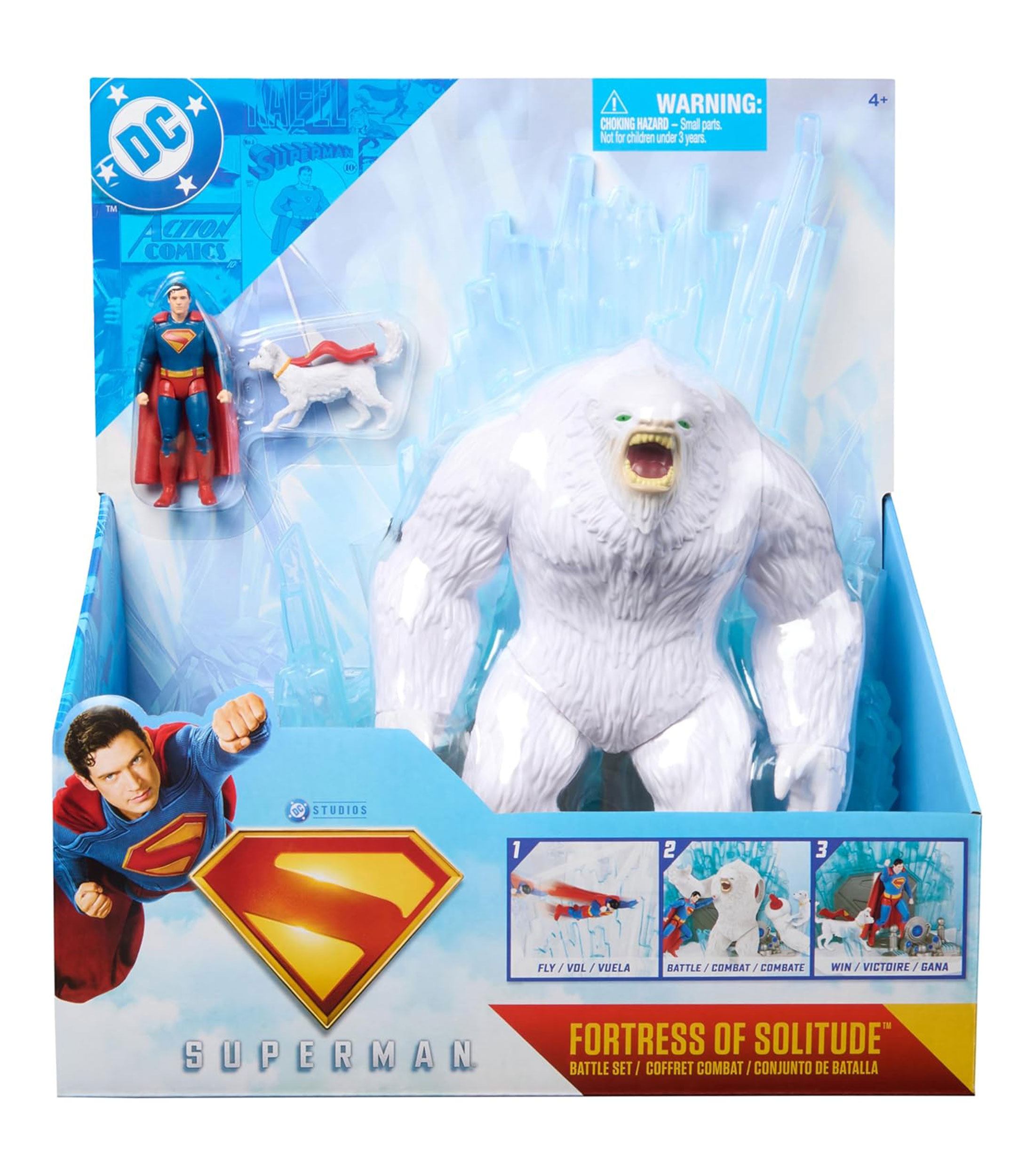 Set Superman Batalla en la Fortaleza de la Soledad