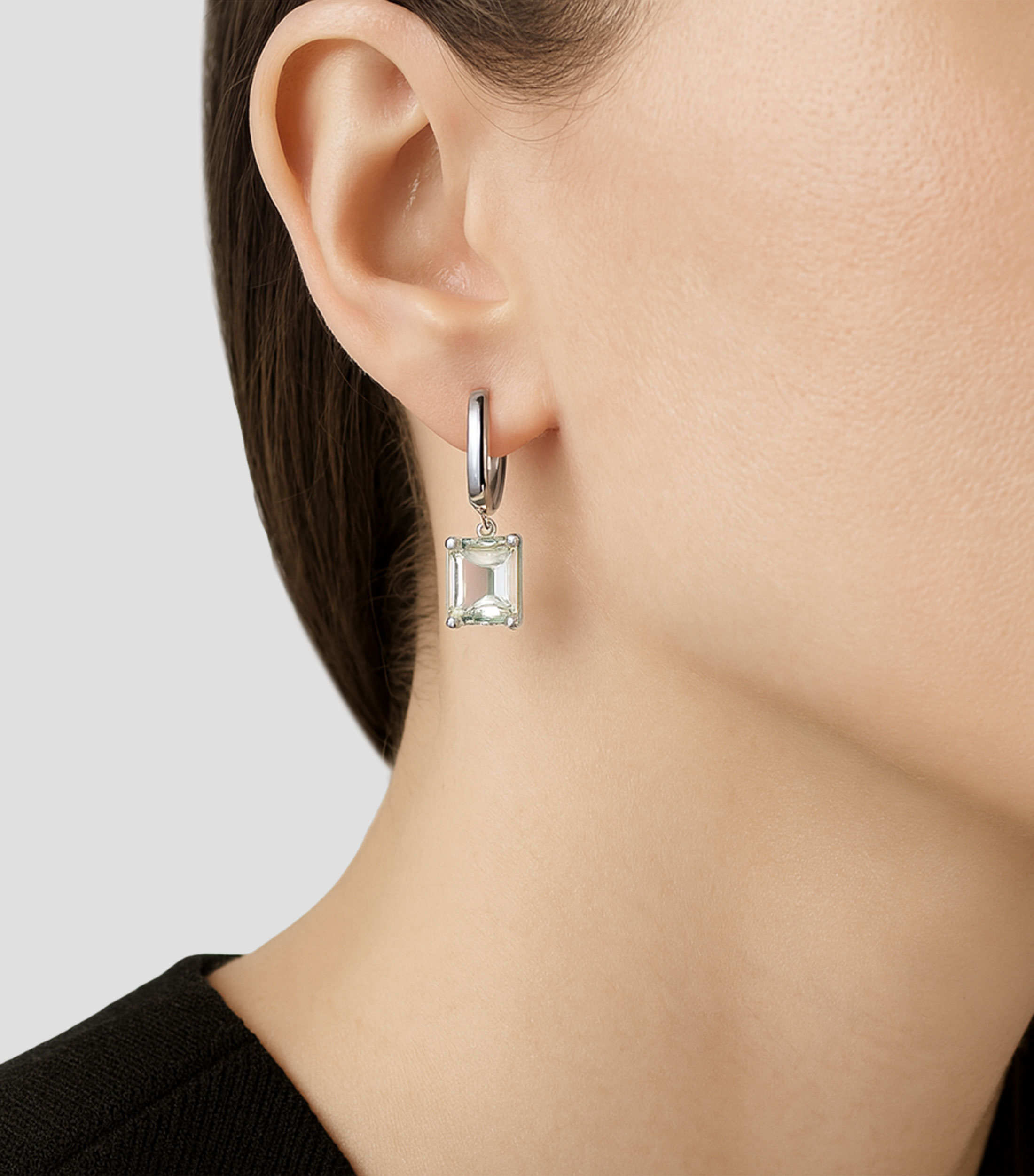 Pendientes en plata Criolla Mujer