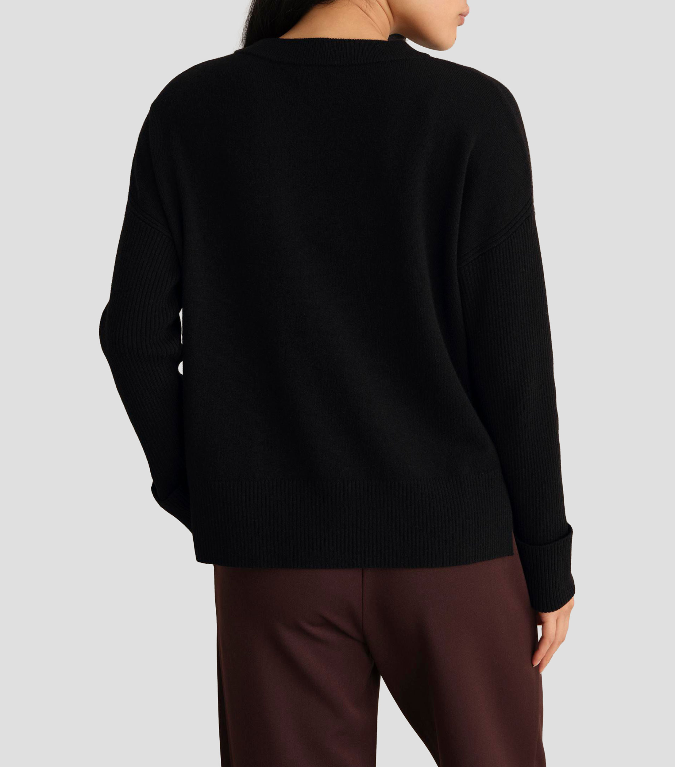 Suéter cuello redondo Mujer
