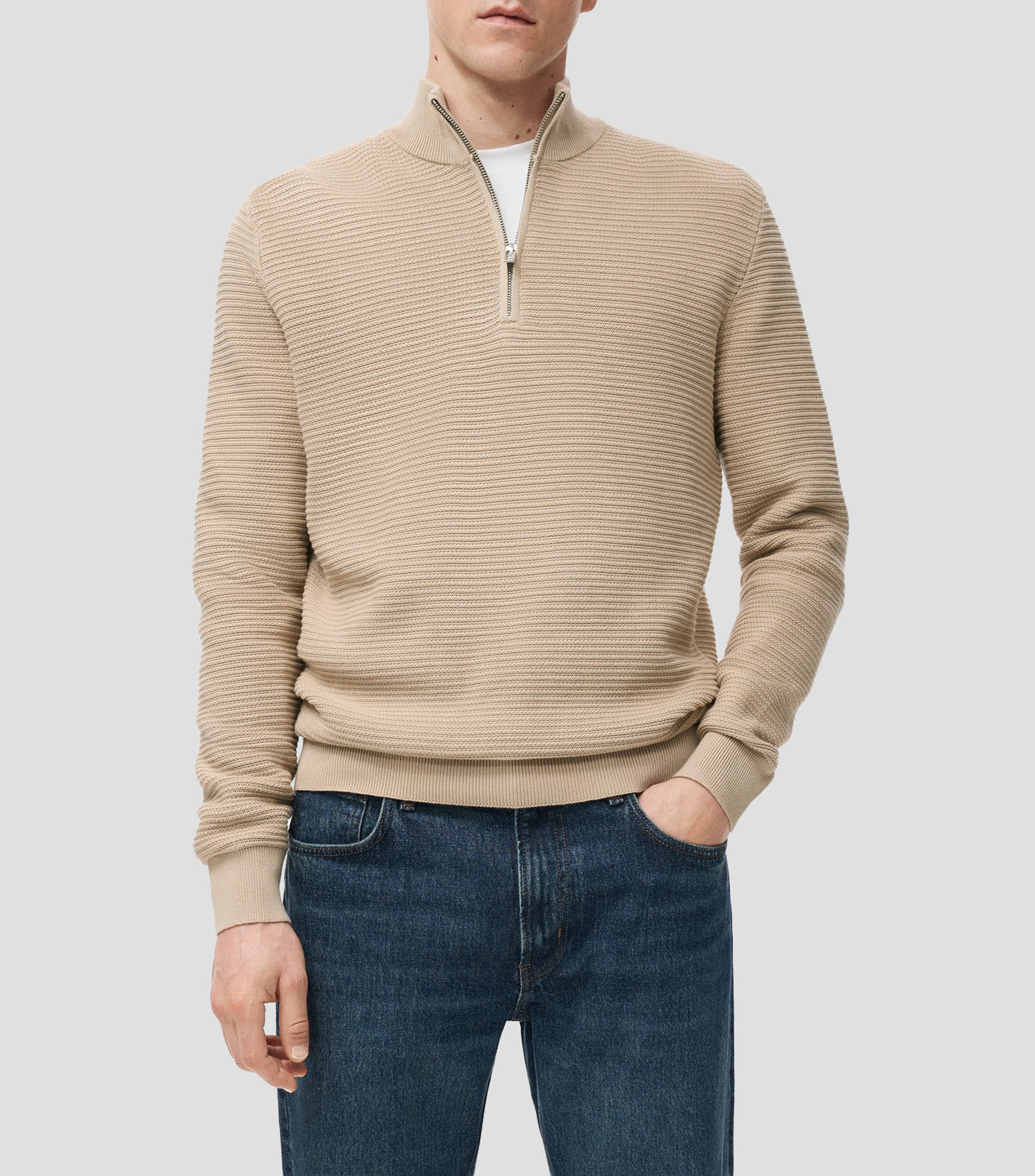 Suéter cuello perkins Hombre