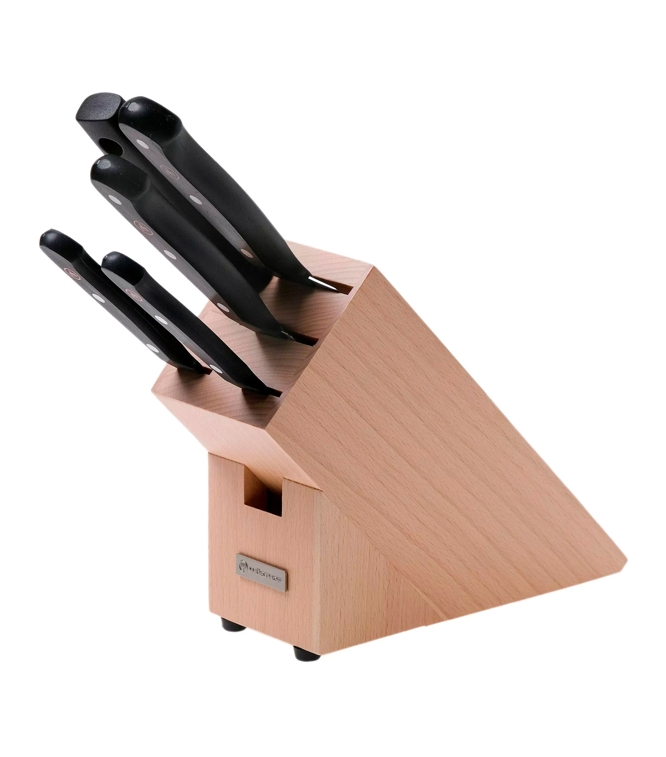 Bloque de cuchillos 6 piezas Gourmet