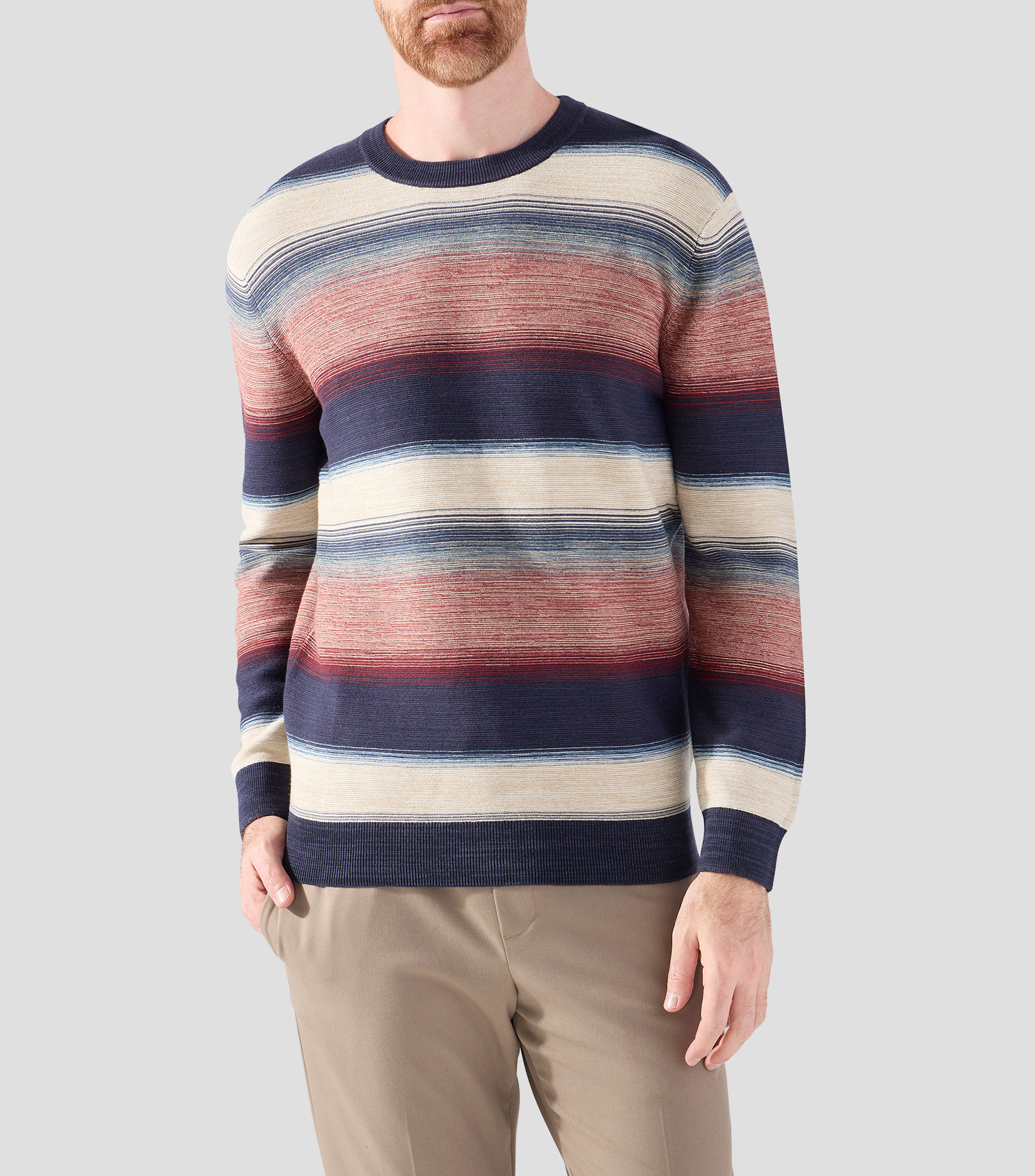 Suéter cuello redondo Hombre