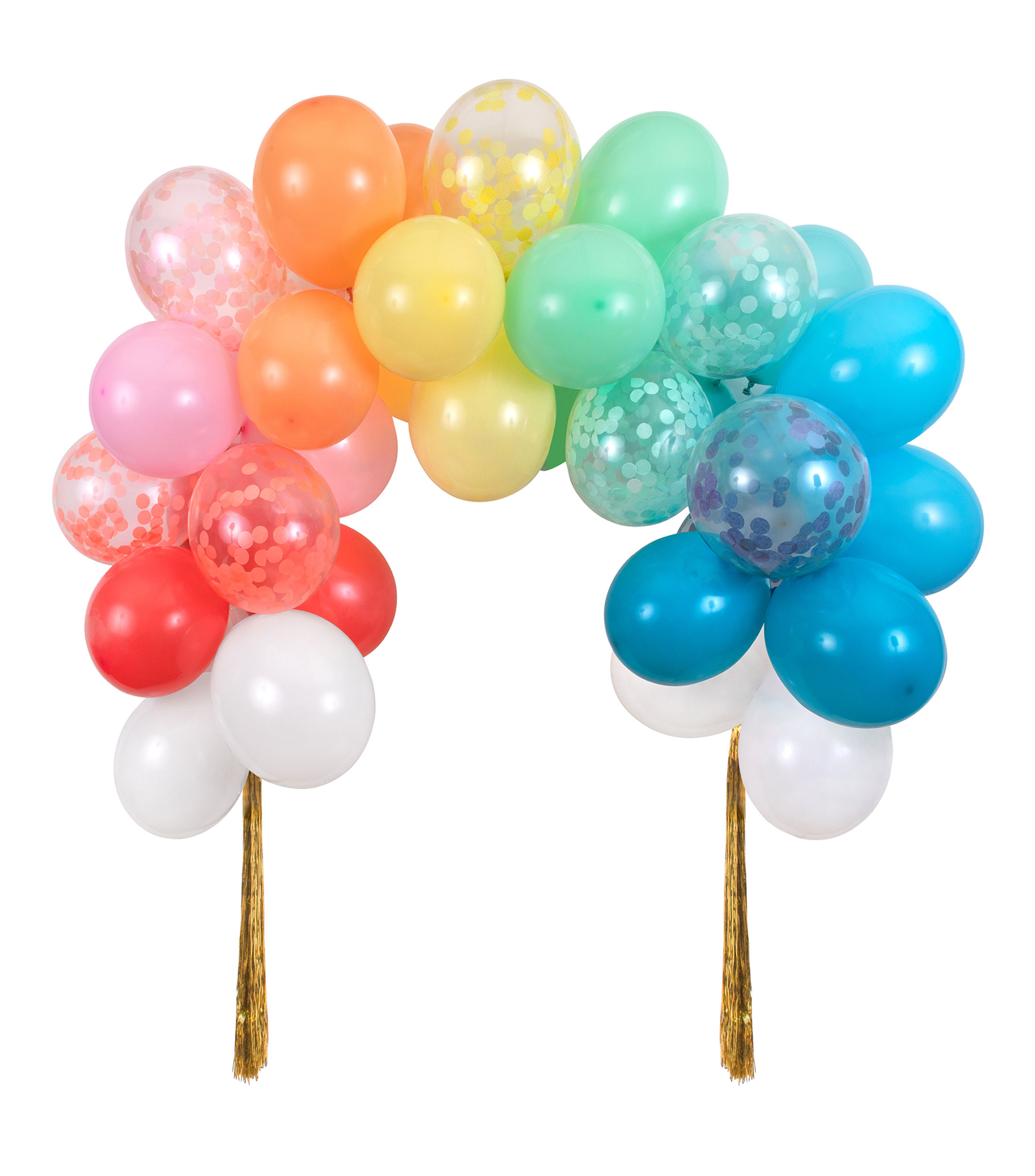 Arco de globos Rainbow para fiesta