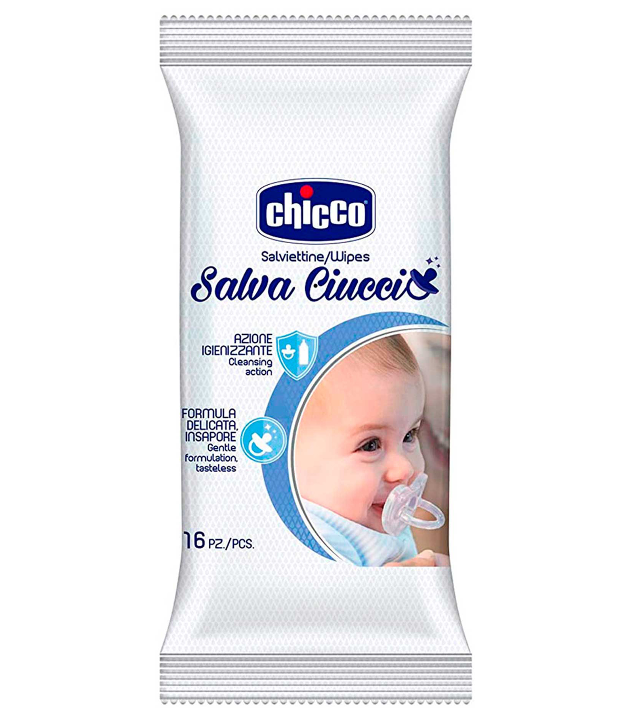 Toallitas limpiadoras de chupones