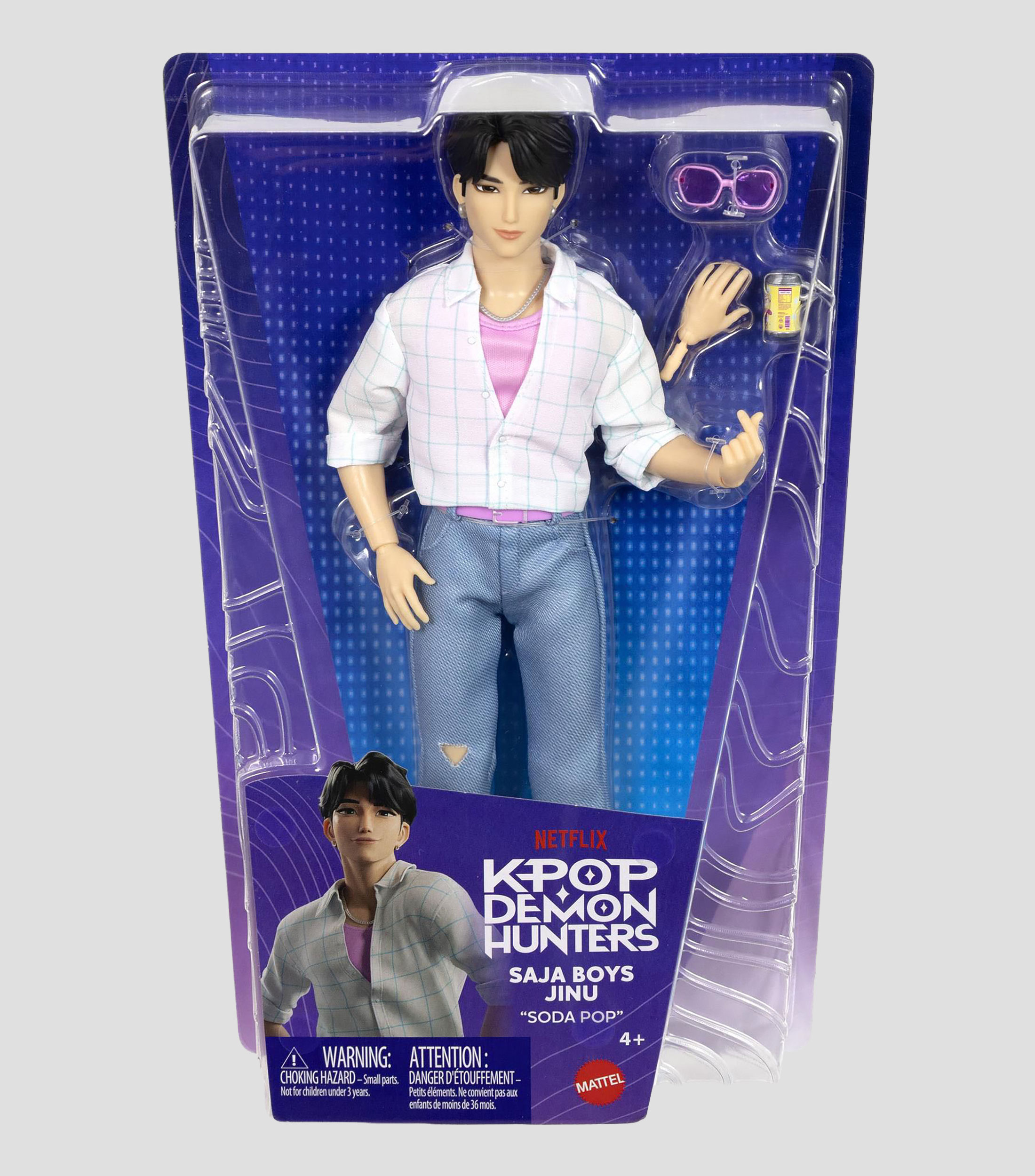 Muñeco de Moda Jinu de Los Guerreros K-Pop Demon Hunters