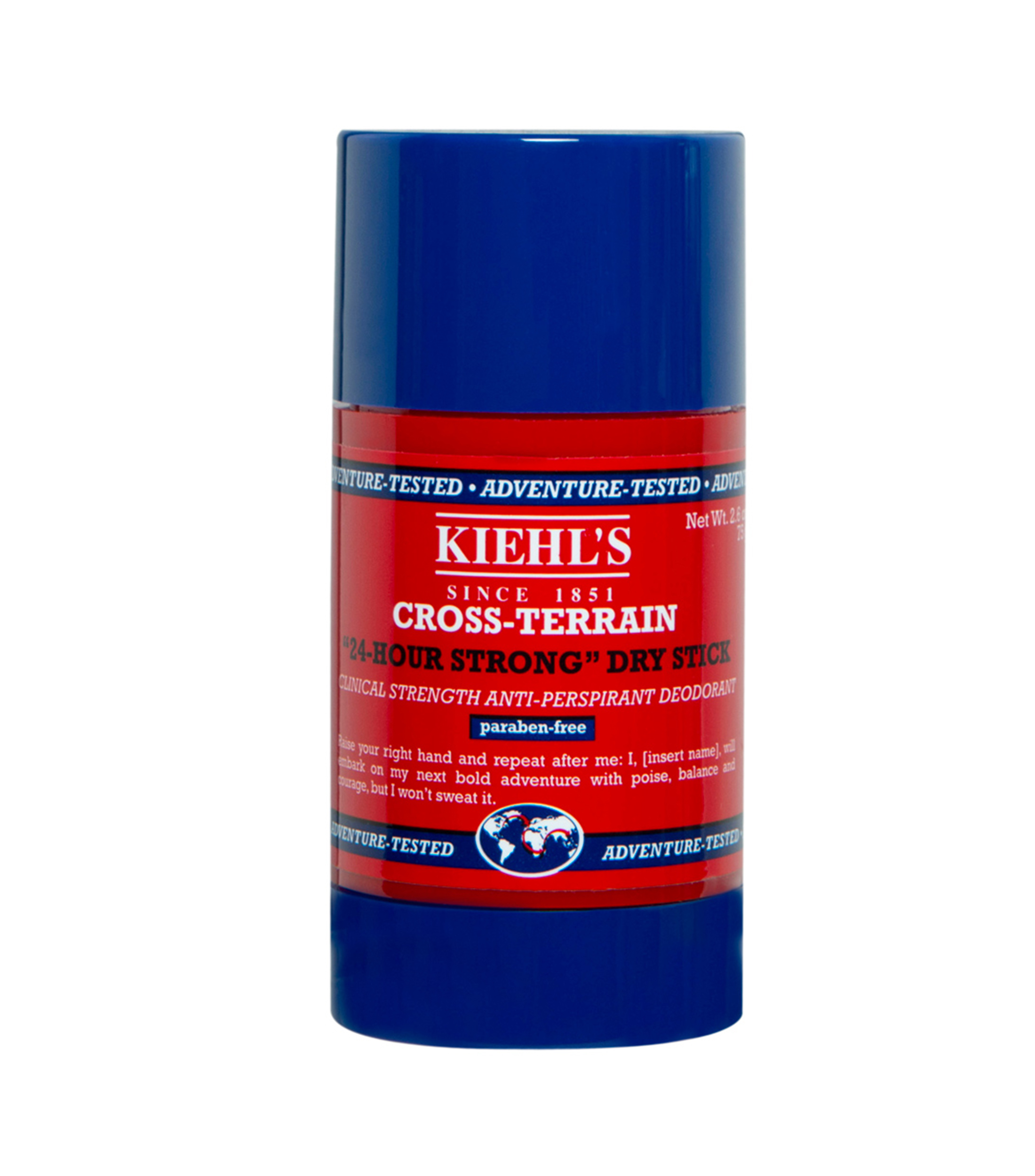 Kiehl's Cross Terrain 24 Hours Strong Dry Stick, 75 ml El Palacio de