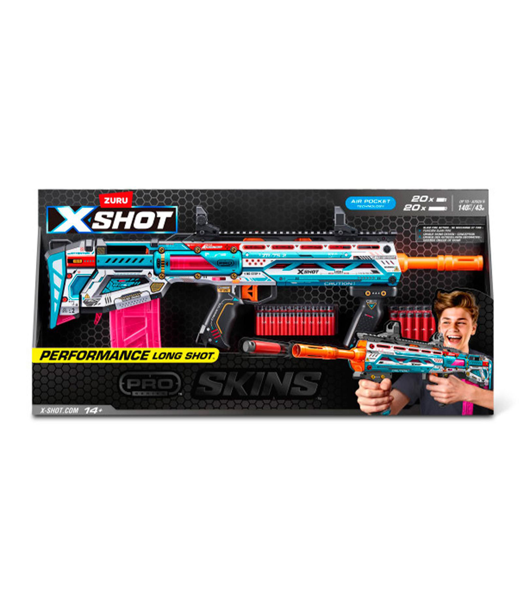 XSHOT Pro Series 1 Long Shot 40 Darts