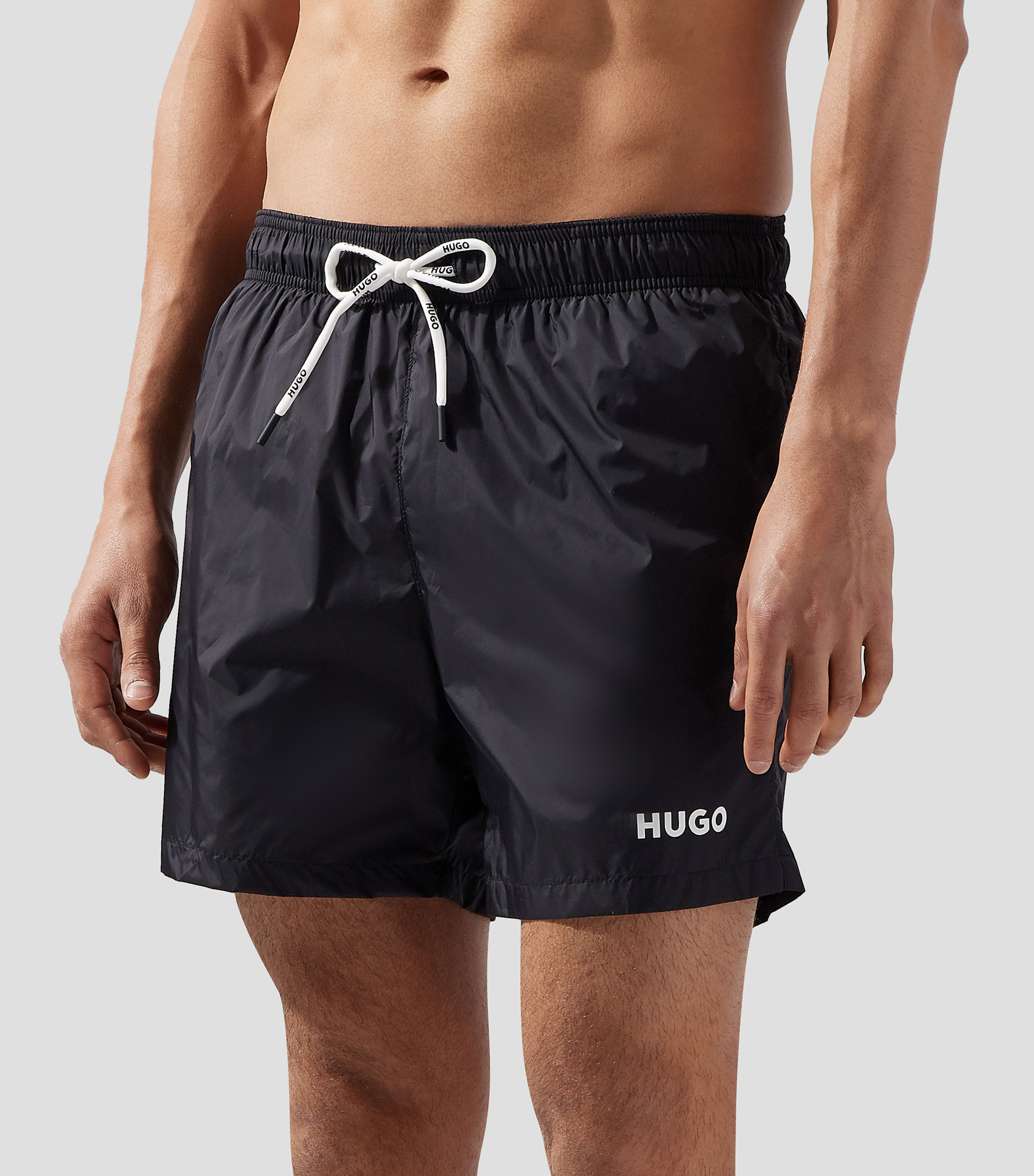 Traje de bano corto liso Hombre