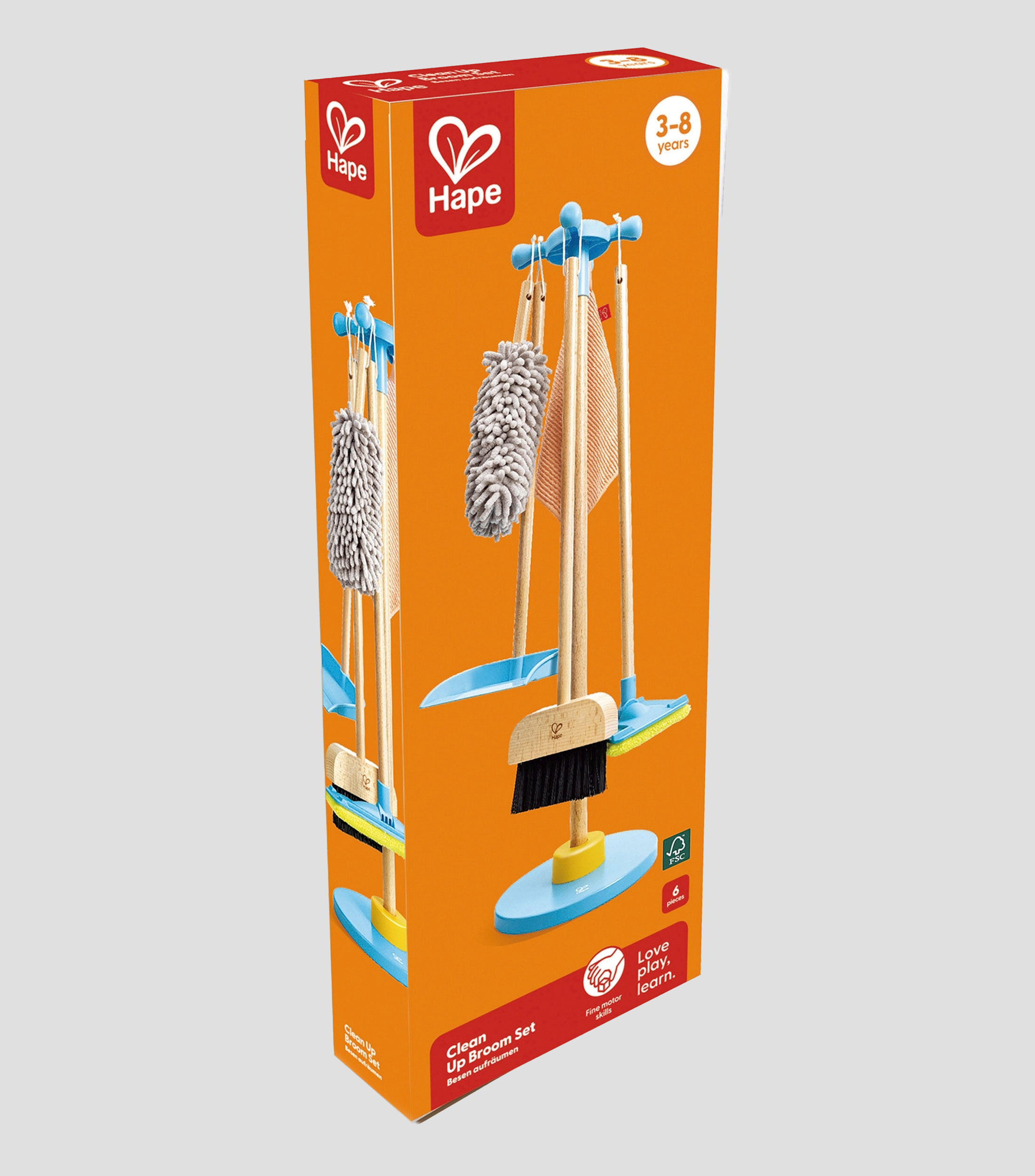 Hape Juego de limpieza con escoba