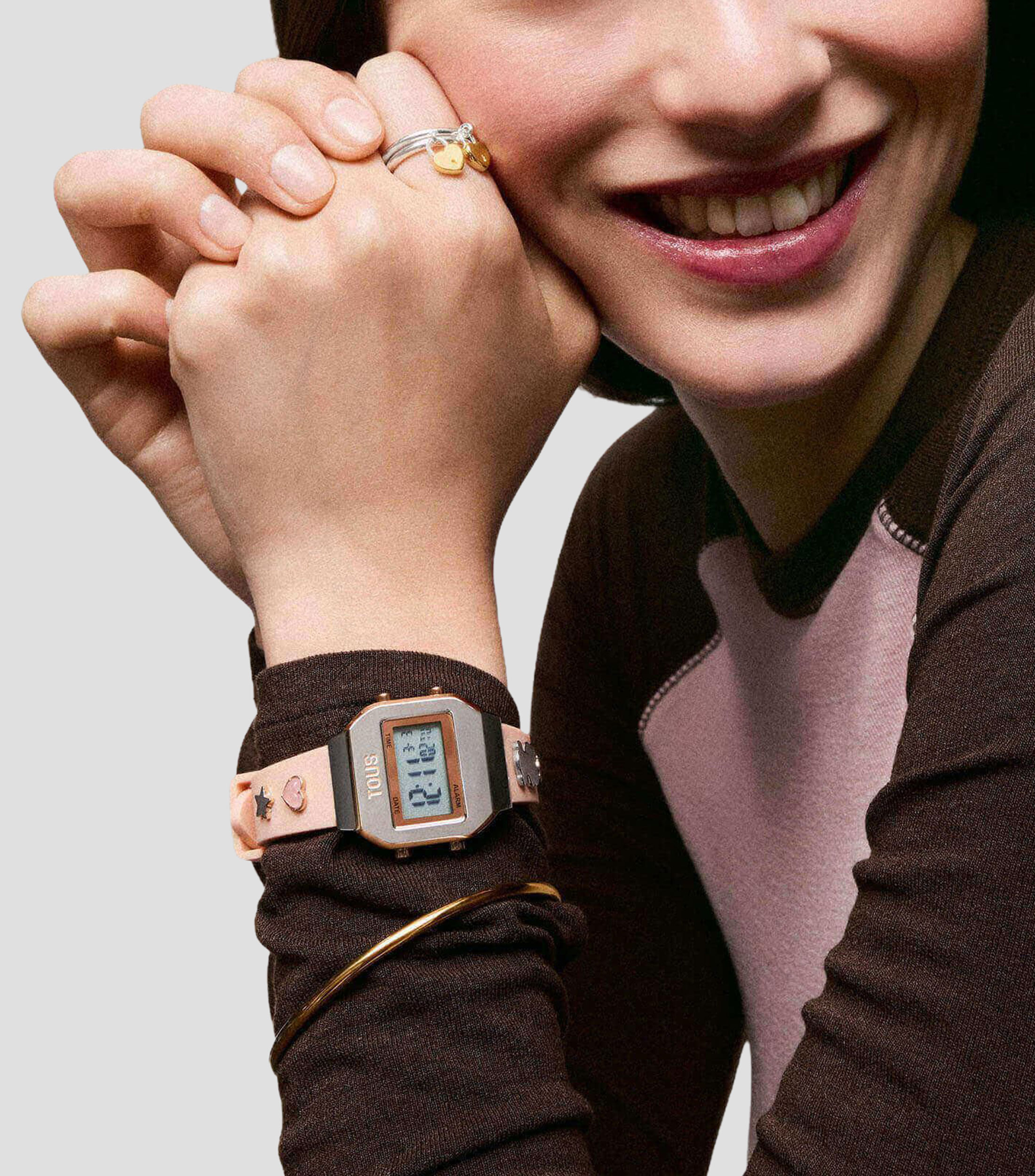 Reloj para Mujer XPRESURSLF Casual Plateado, Rosa