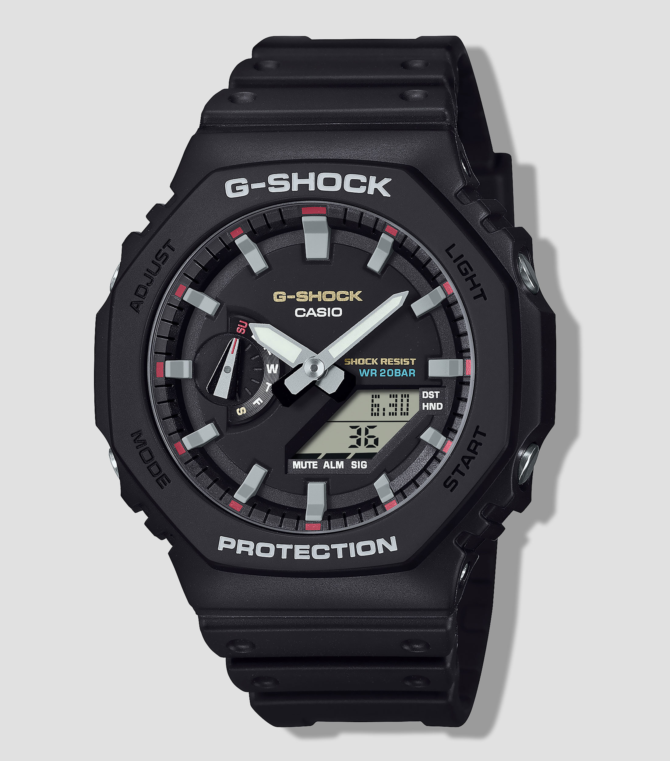 Reloj para hombre G-Shock Casual, Negro