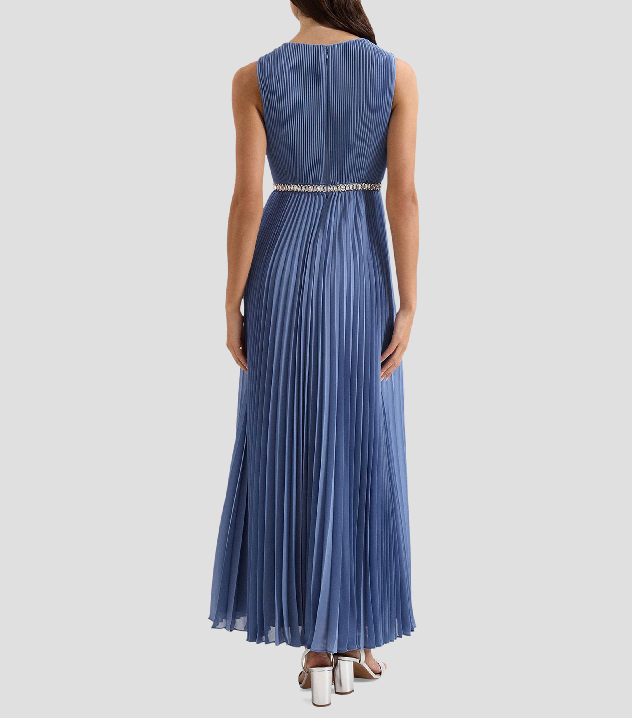 Vestido maxi fantasía Anora Mujer