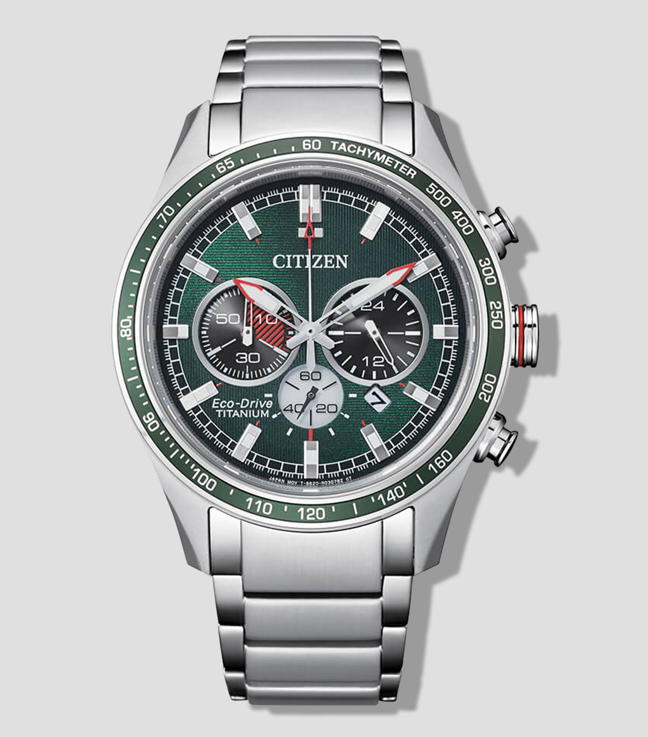 Reloj para hombre Chrono Super Titanio Casual Plata