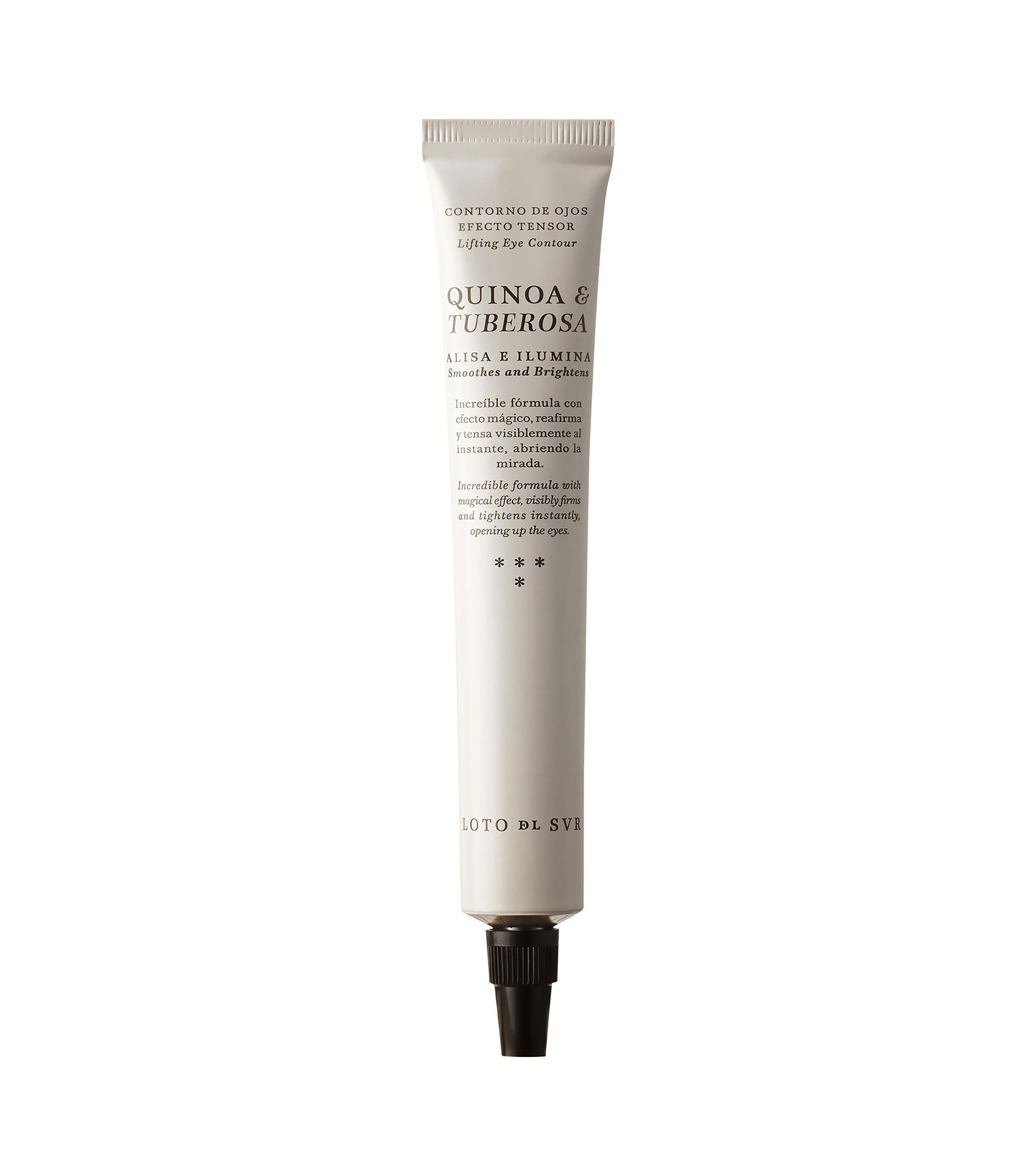 Contorno de Ojos Efecto Tensor Quinoa & ​Tuberosa, 15 ml