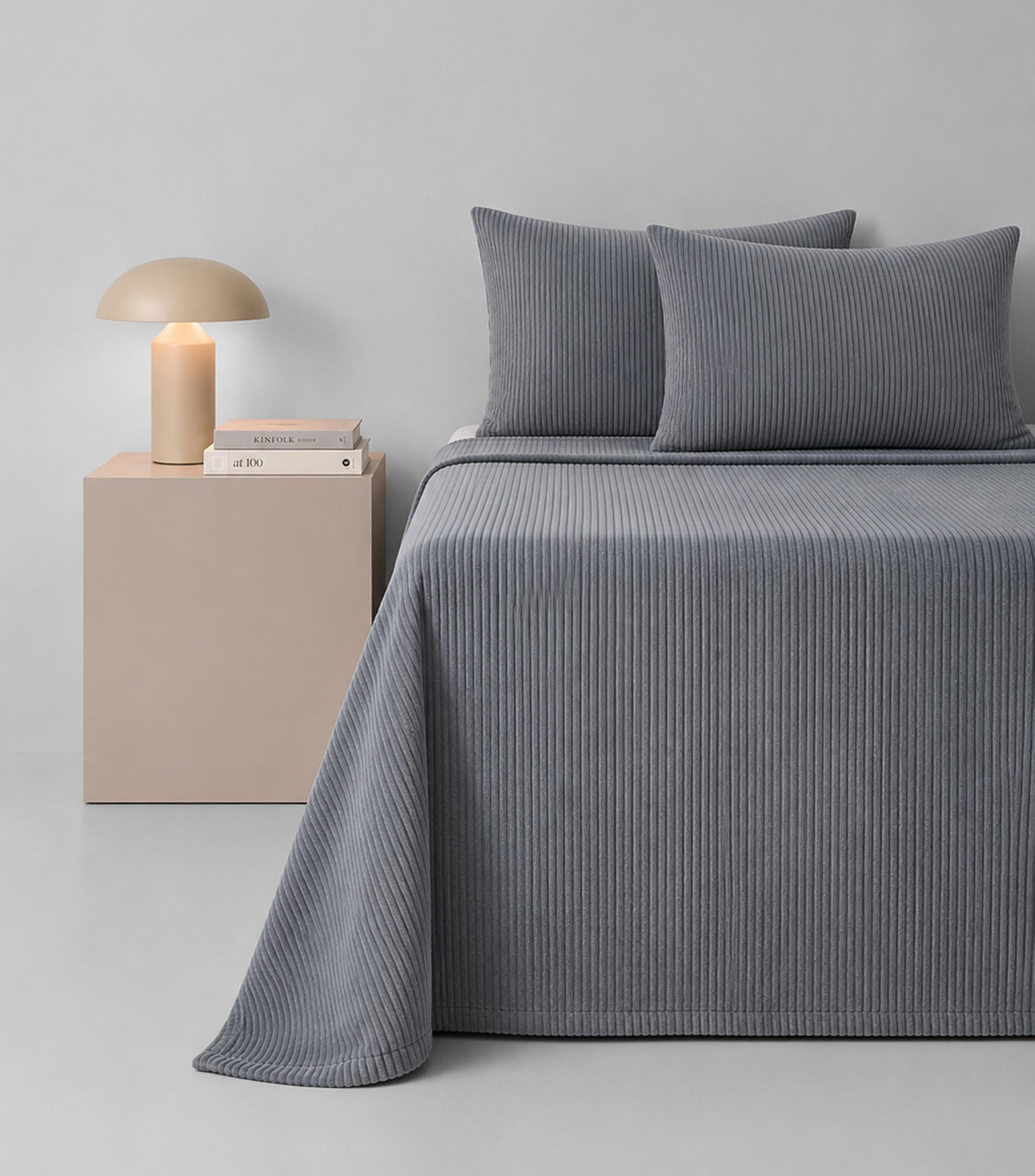 Cobertor king size Siberia gris