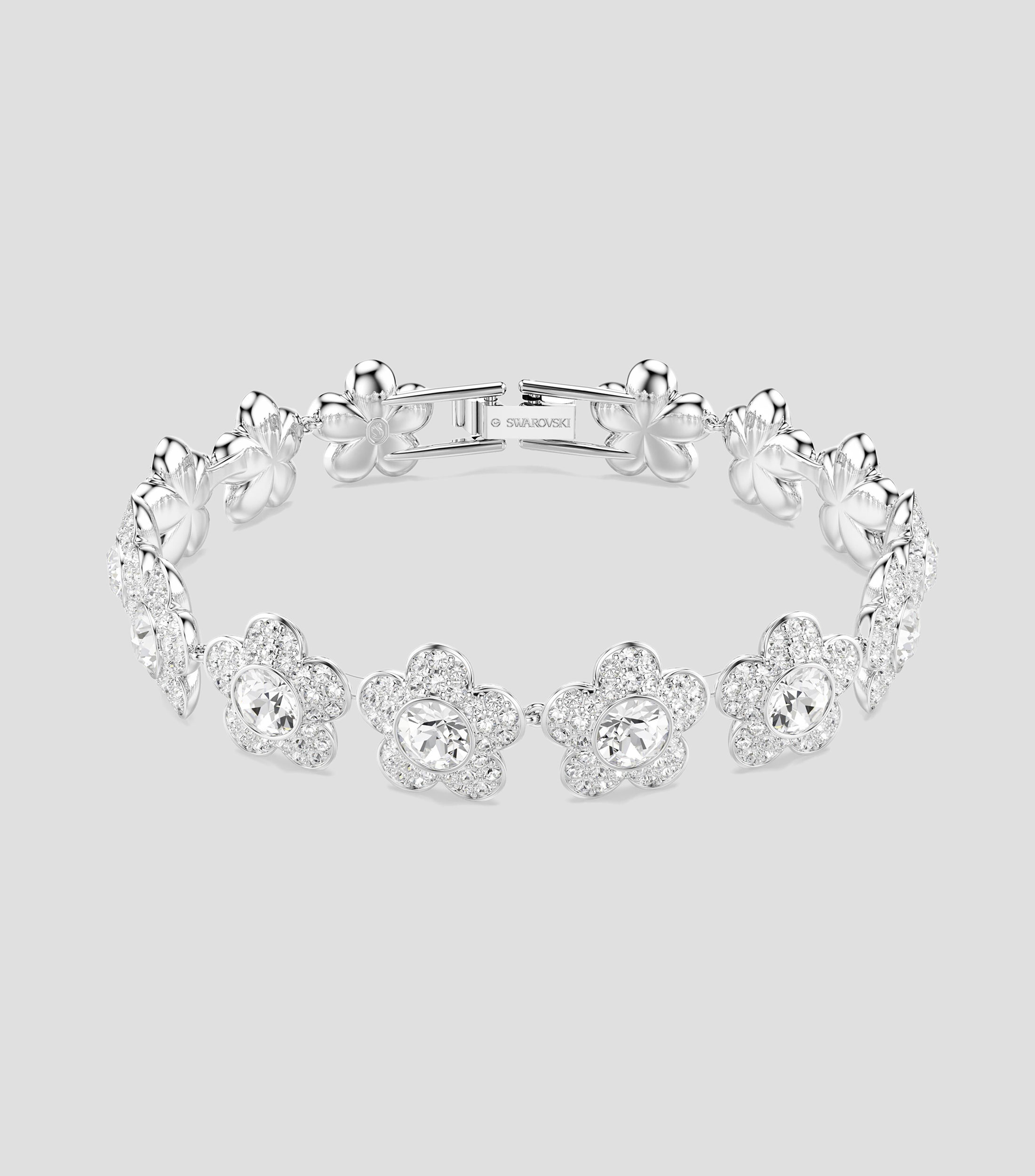 Brazalete Ariana Grande x Swarovski con cadena de margaritas Mujer