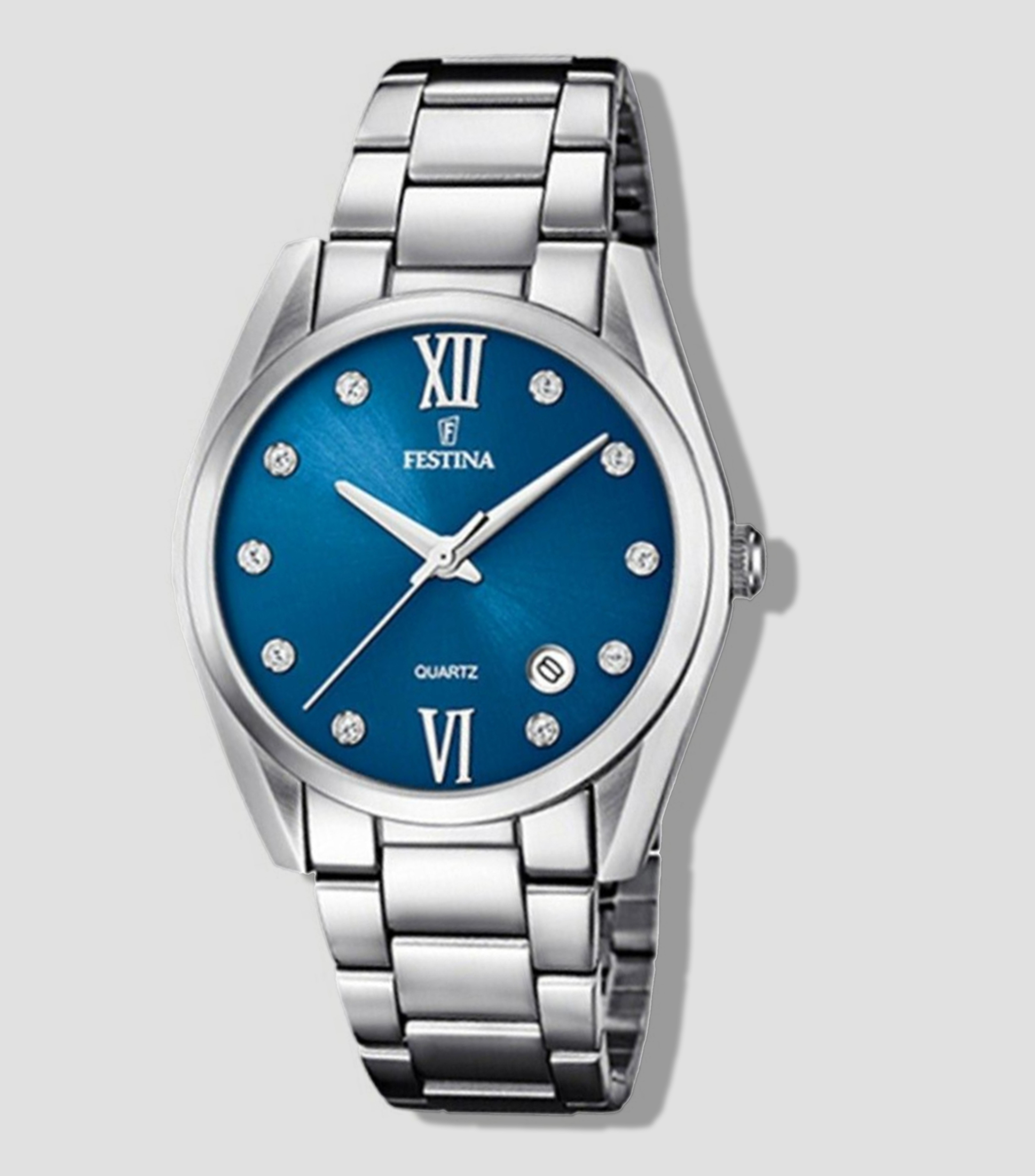 Reloj para Mujer Boyfriend Casual, Plateado