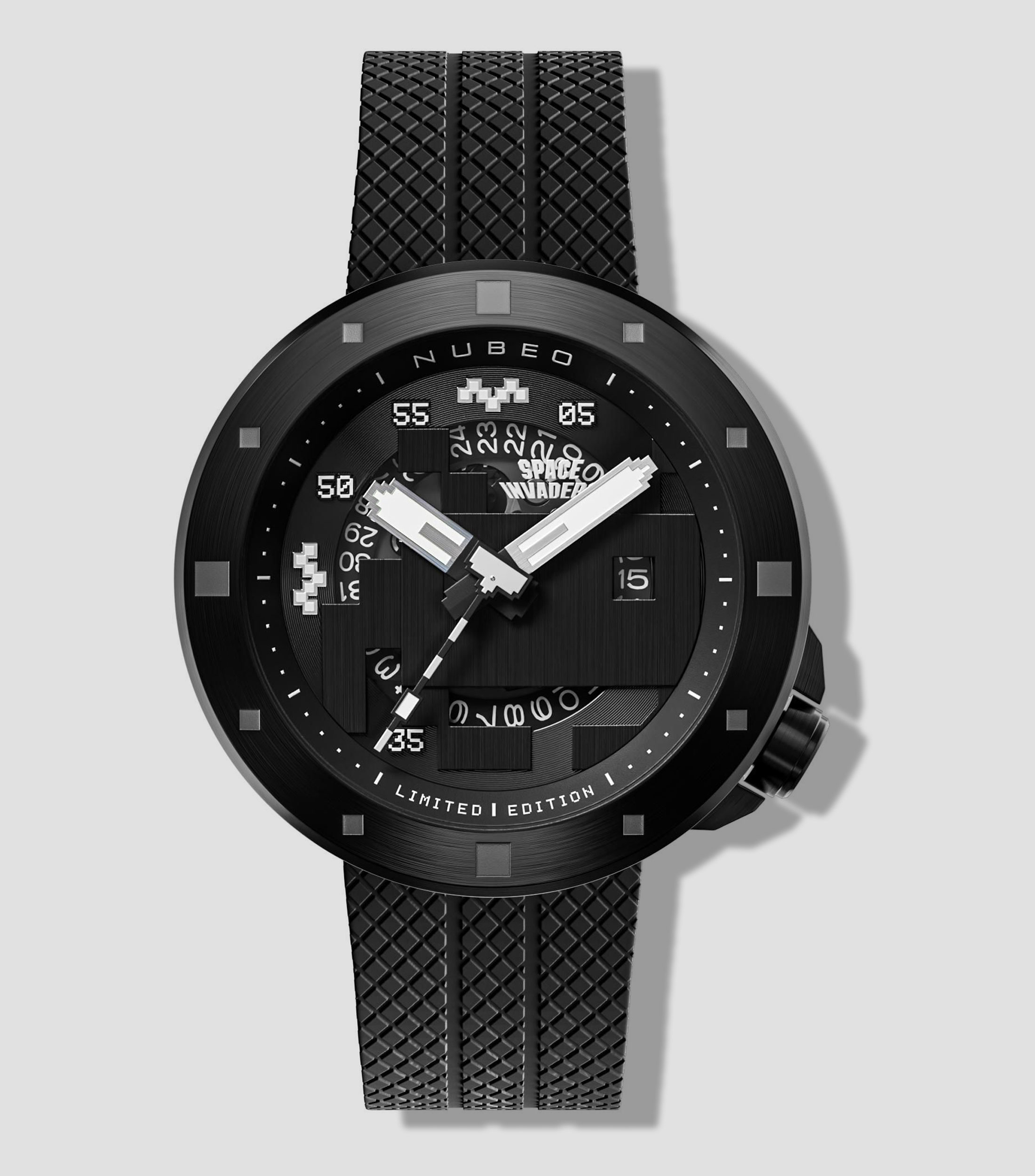 Reloj para Hombre Cassini Galactic Shadow Casual Negro