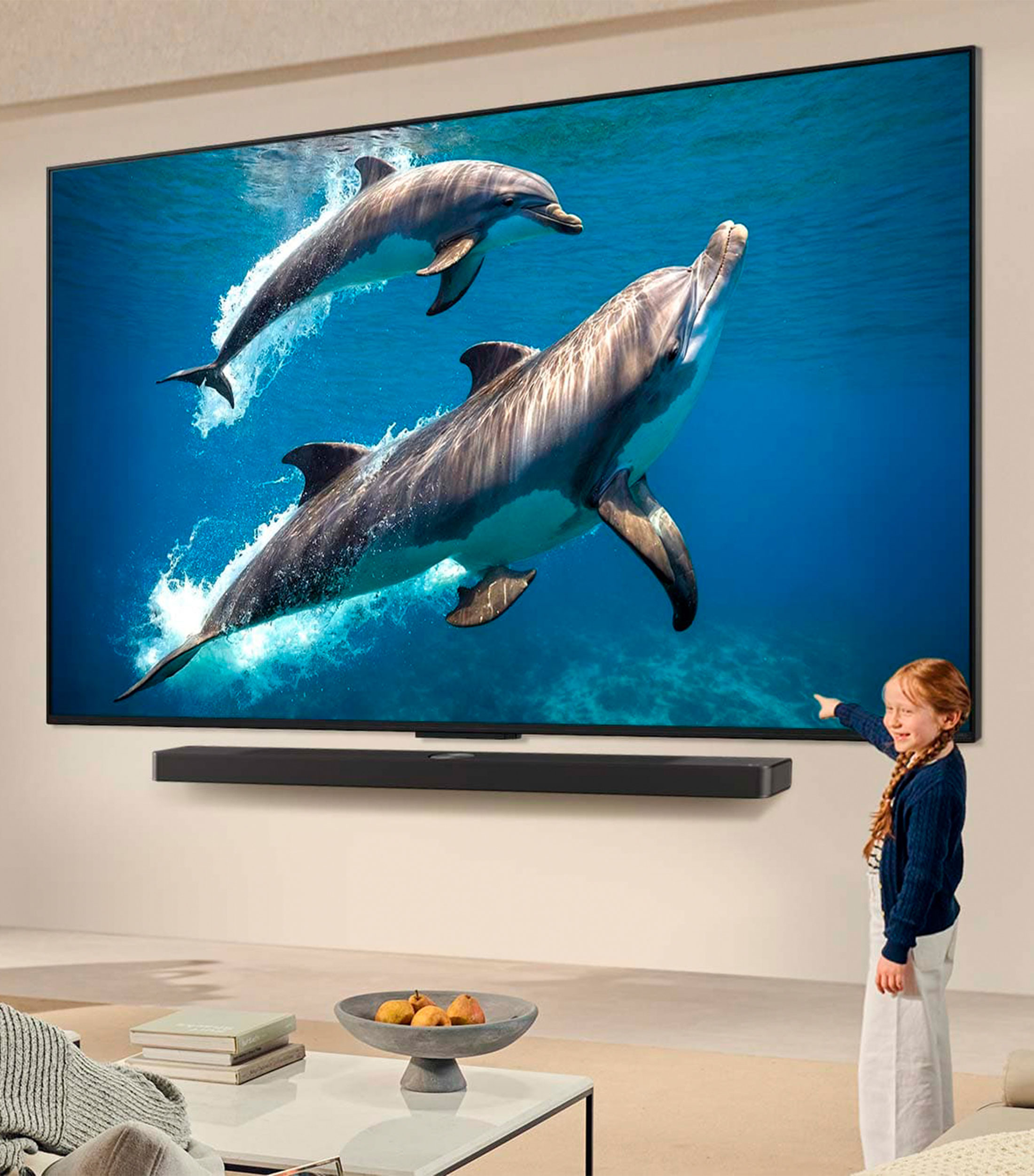 Pantalla 50 pulgadas Plana QNED AI QNED82 4K SMART TV 2025
