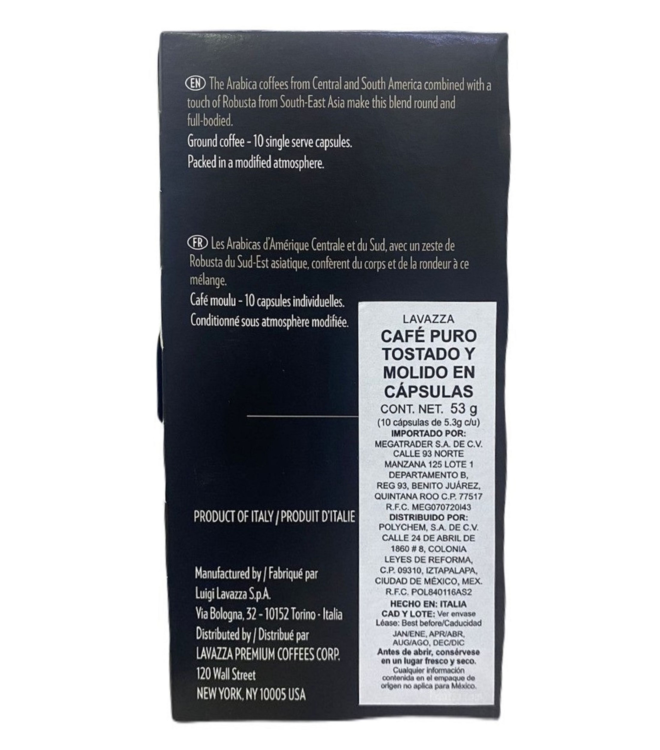 Capsulas de Cafe Espresso Deciso, 10 Piezas