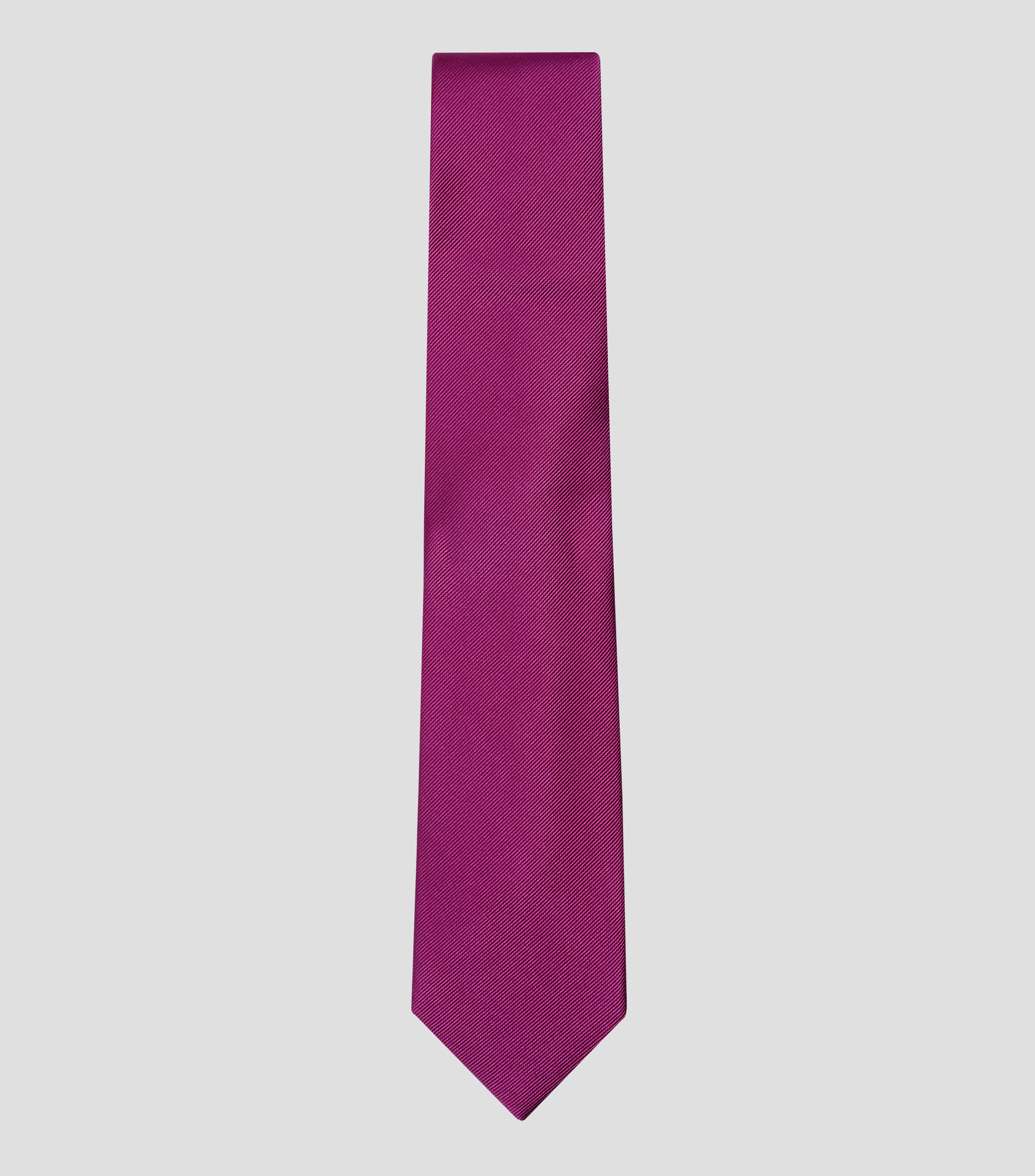 Corbata ancha de seda lisa
