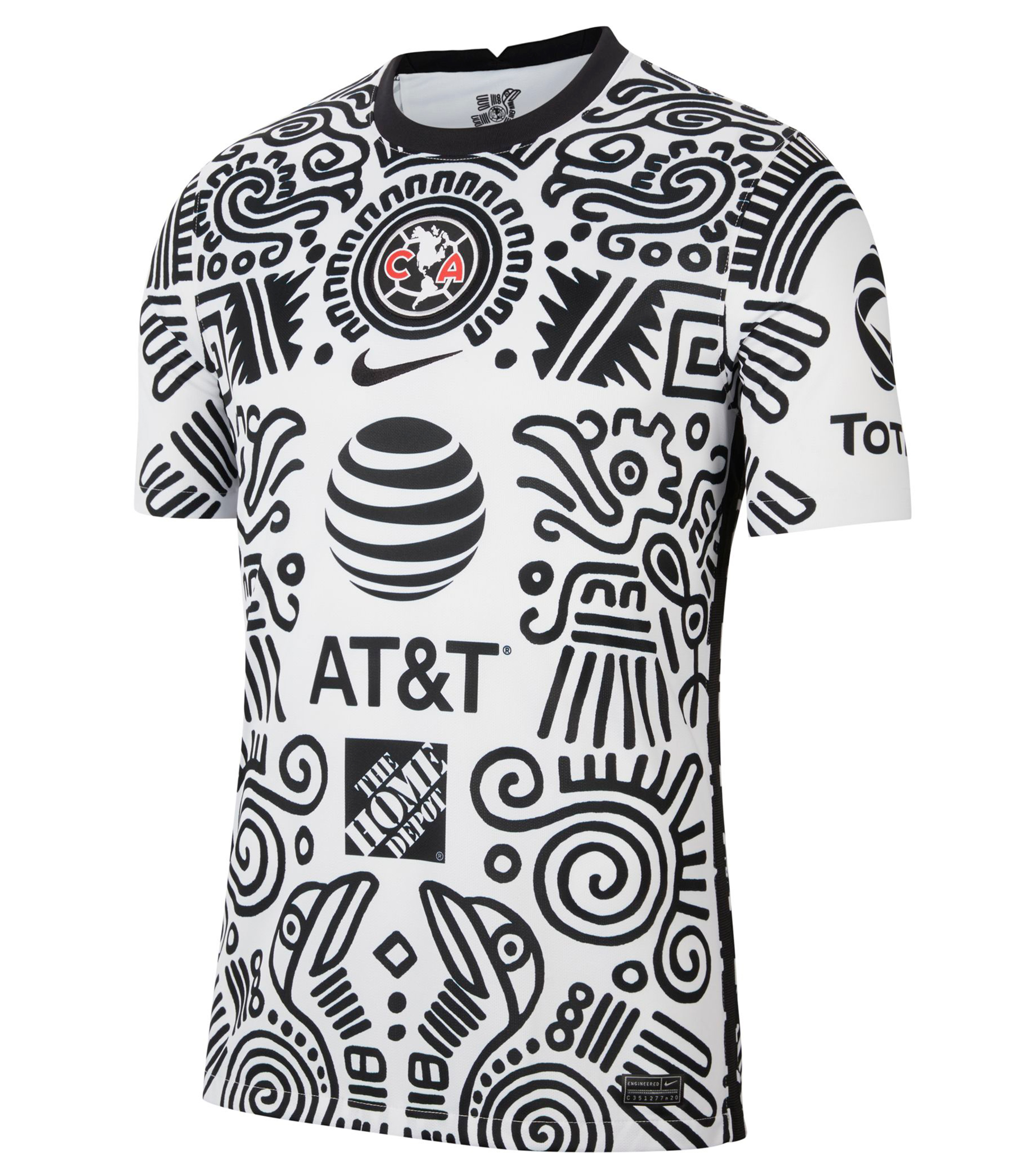 Playera Del America Color Vino Nike Jersey Club América Visitante