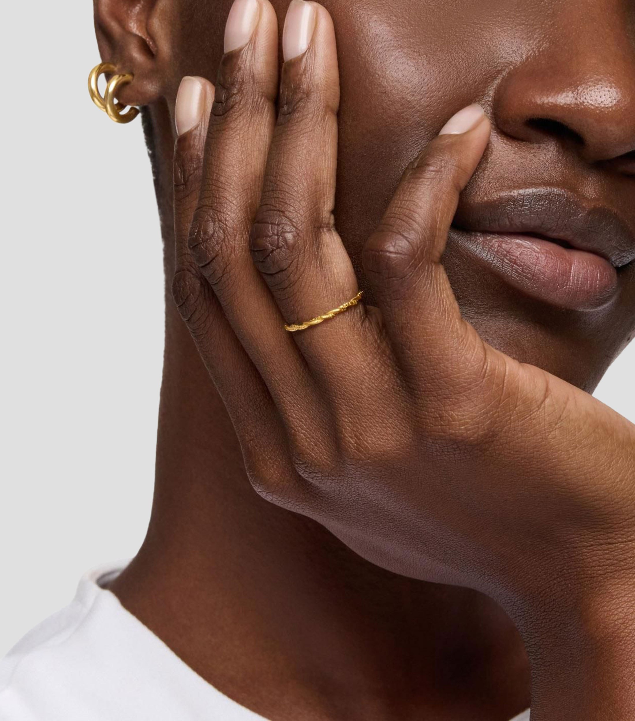 Anillo en plata Motivos Mujer