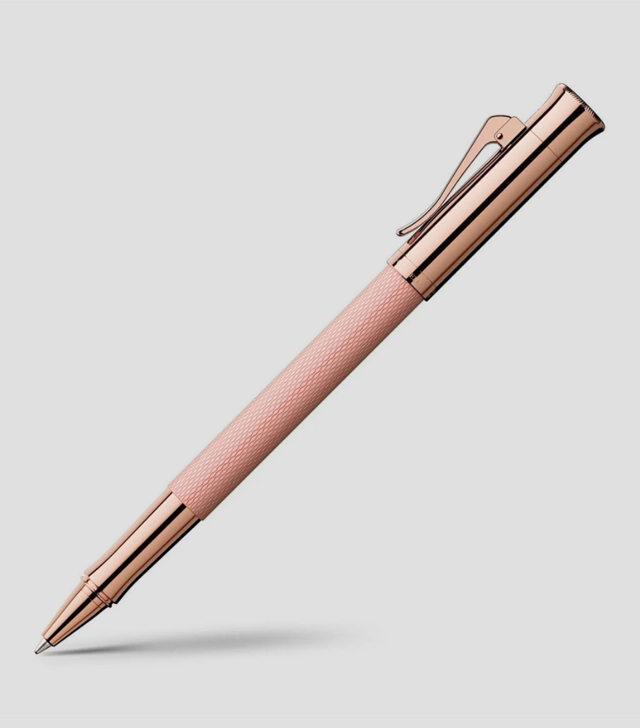Pluma Roller Guilloche Rose Blush