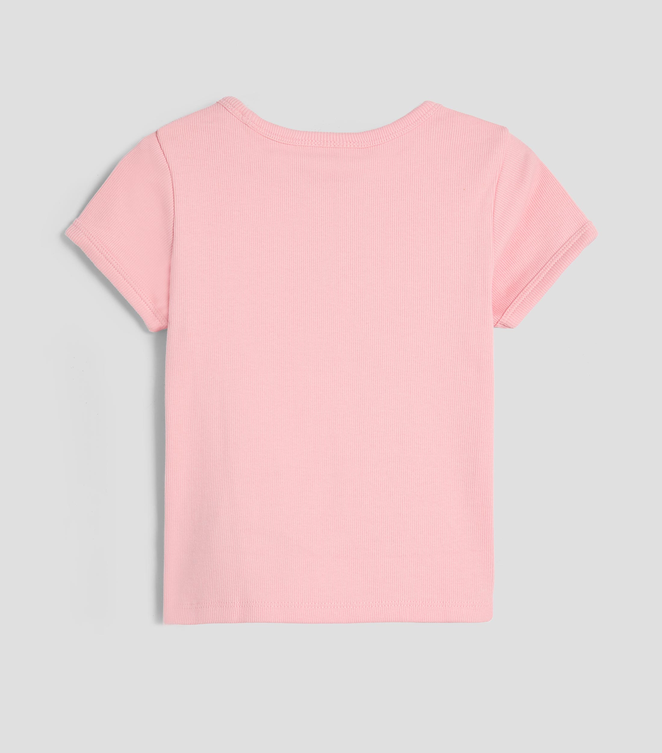 Playera cuello redondo manga corta fantasía Niña