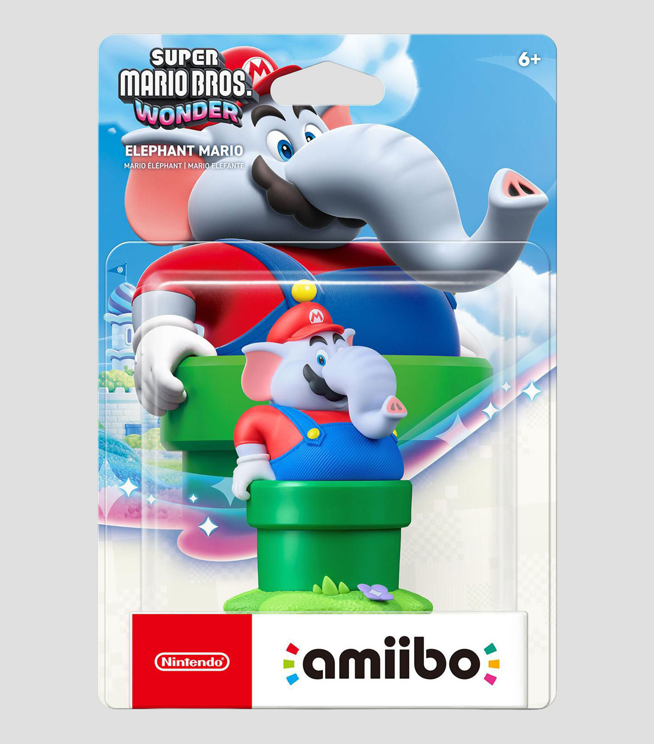 Figura amiibo Elephant Mario para Nintendo Switch/Nintendo Switch 2